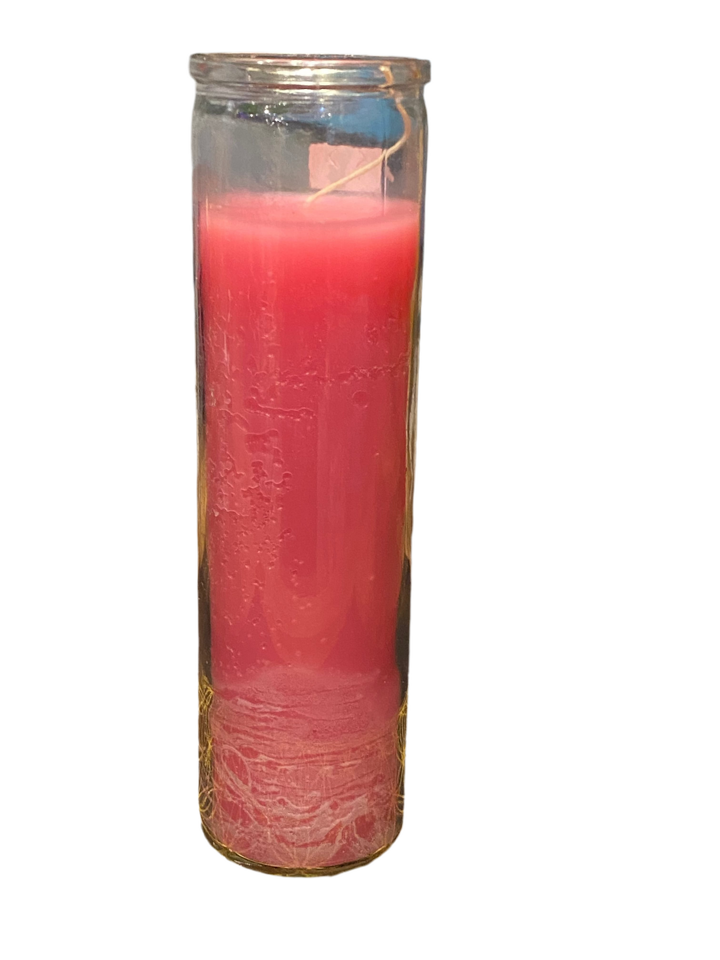 Pink 7 Day Candle