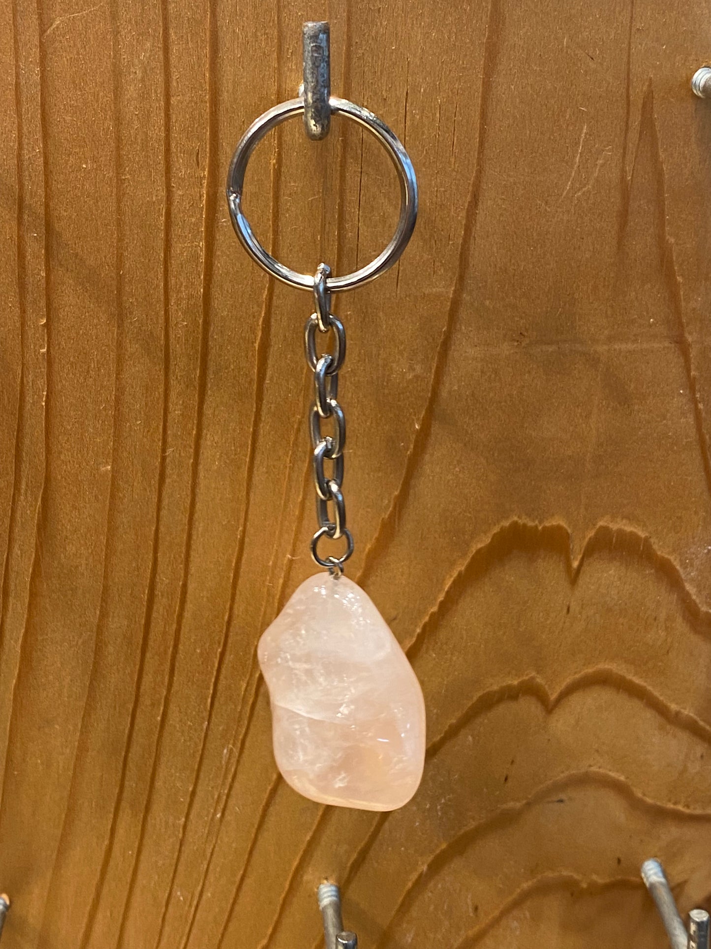 Rose Quartz Key Chain