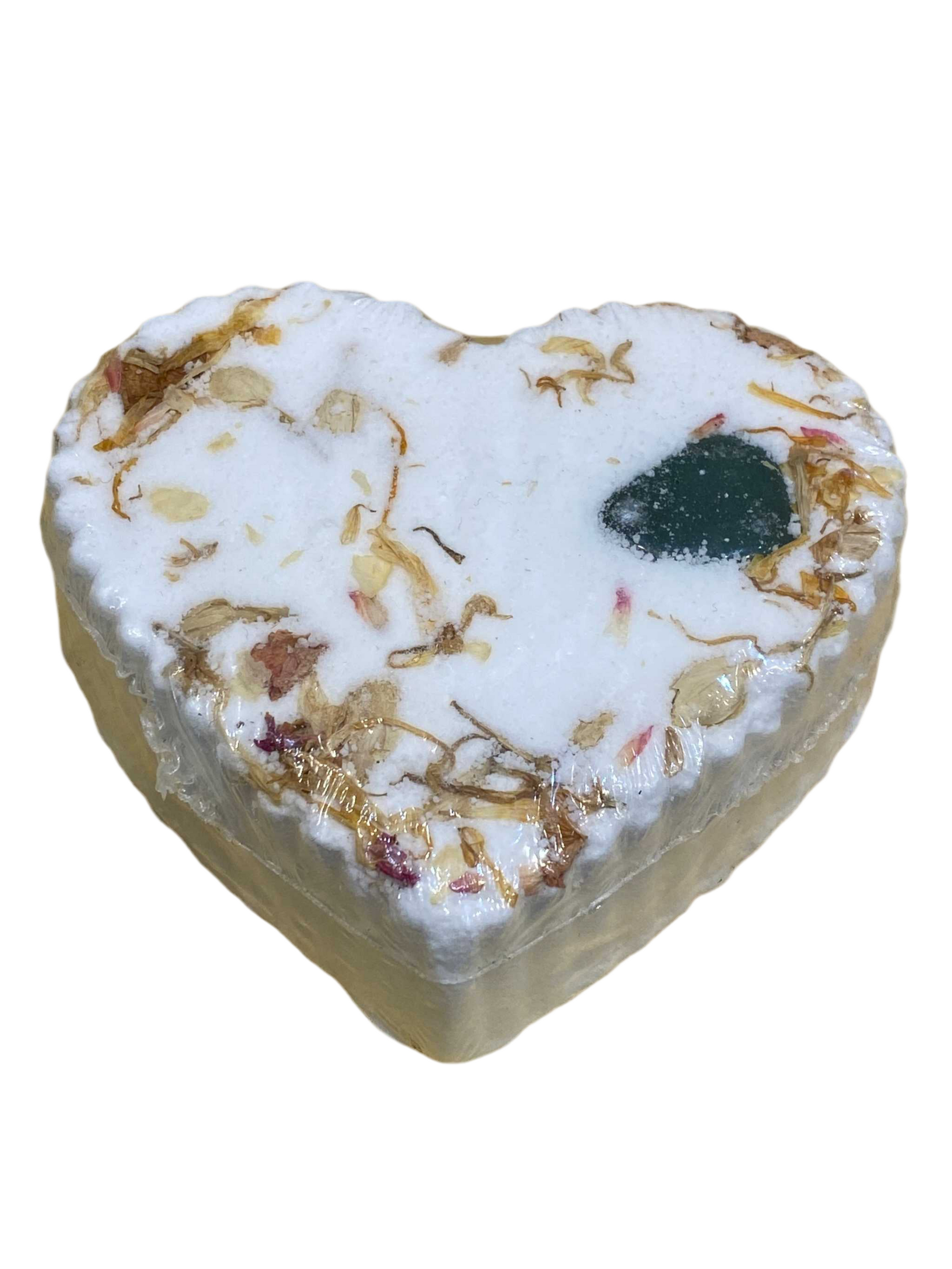 Cresent City Swoon Love Blossoms Heart Crystal Bath Bomb