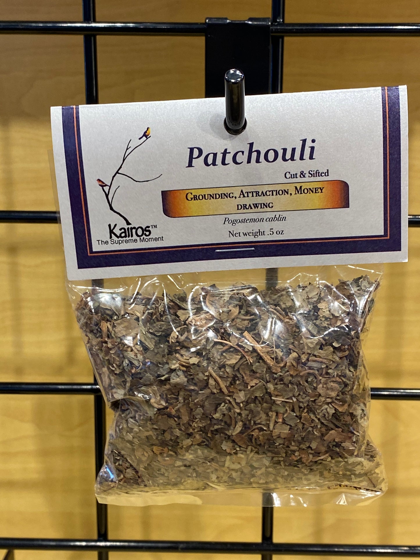 Kairos Patchouli  Cut and Sifted