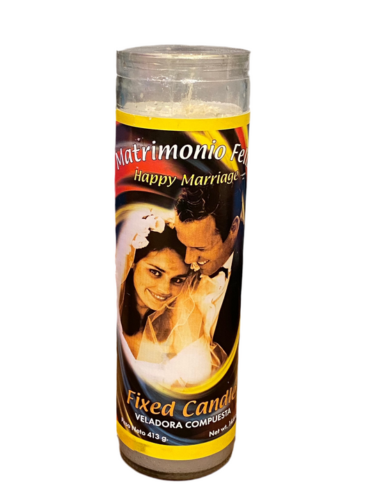 Happy Marriage Candle