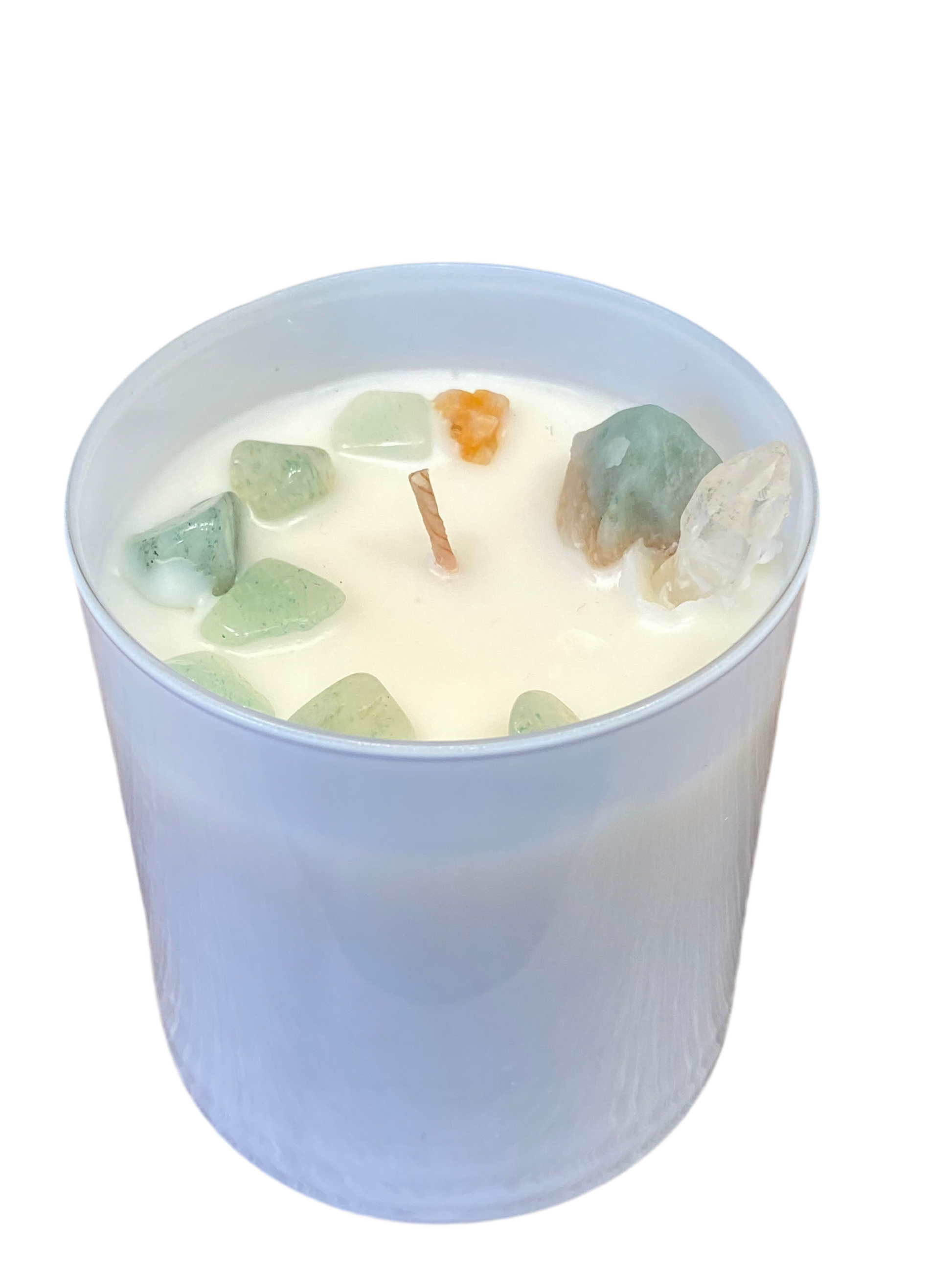 Crystal Scented Candle Aventurine