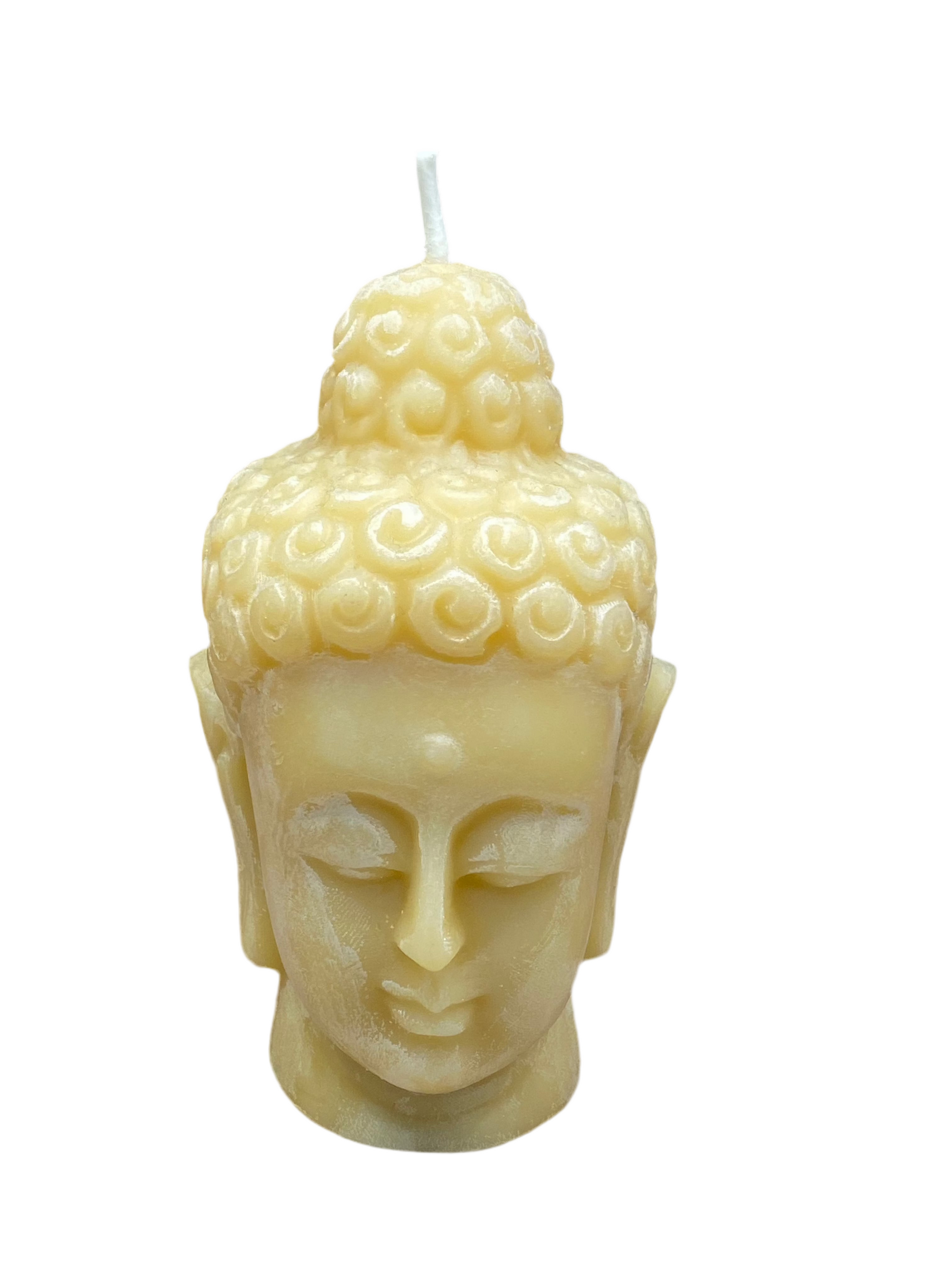 Buddha Head Candle