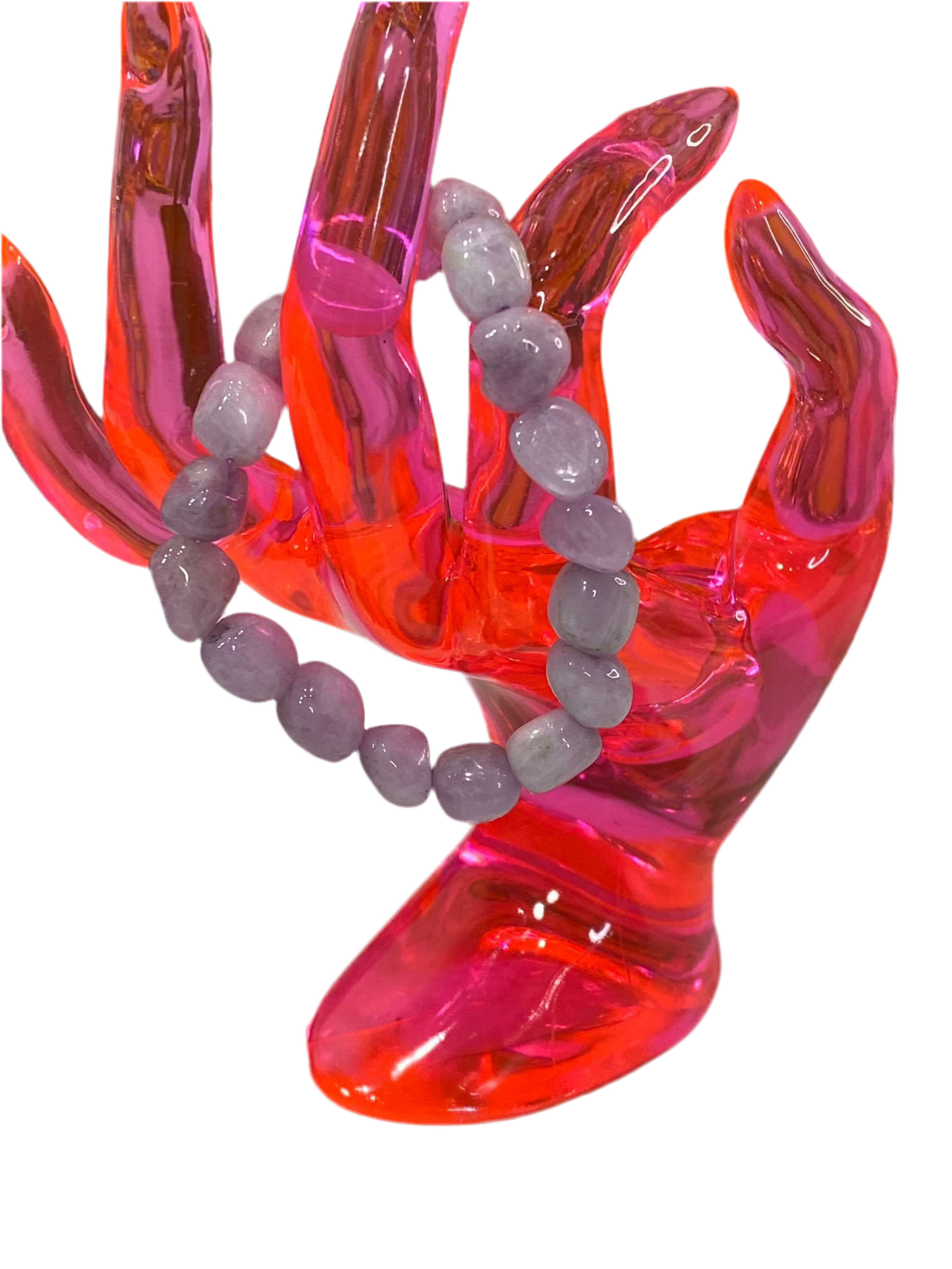 Kunzite Beaded Bracelet