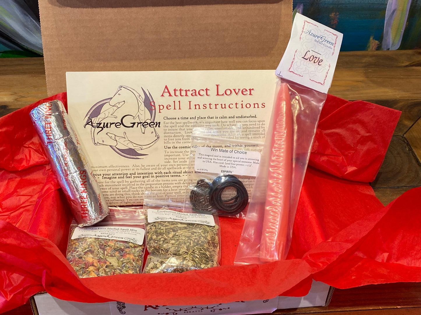 Attract Lover Ritual Spell Kit