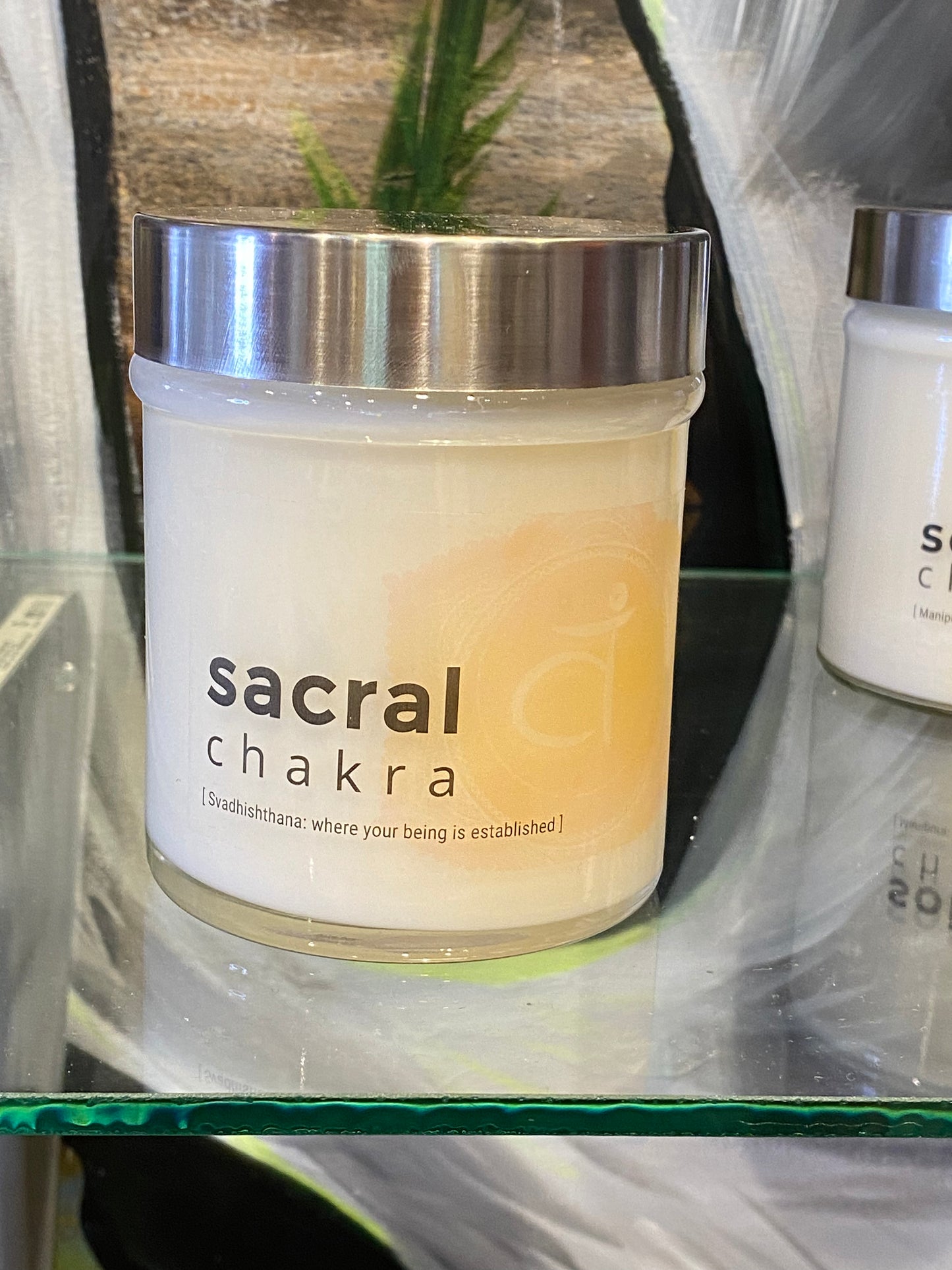 Nature's Artifacts Sacral Chakra Candle