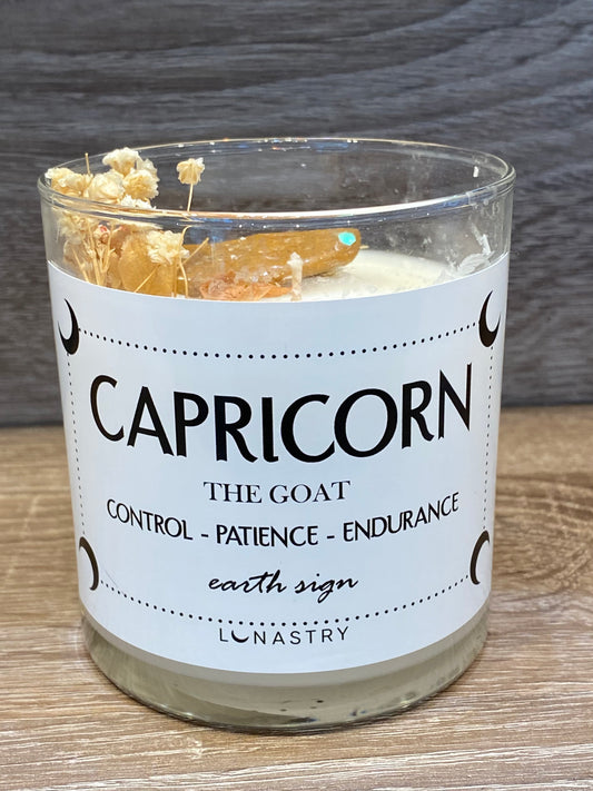 Lunastry Candle Capricorn