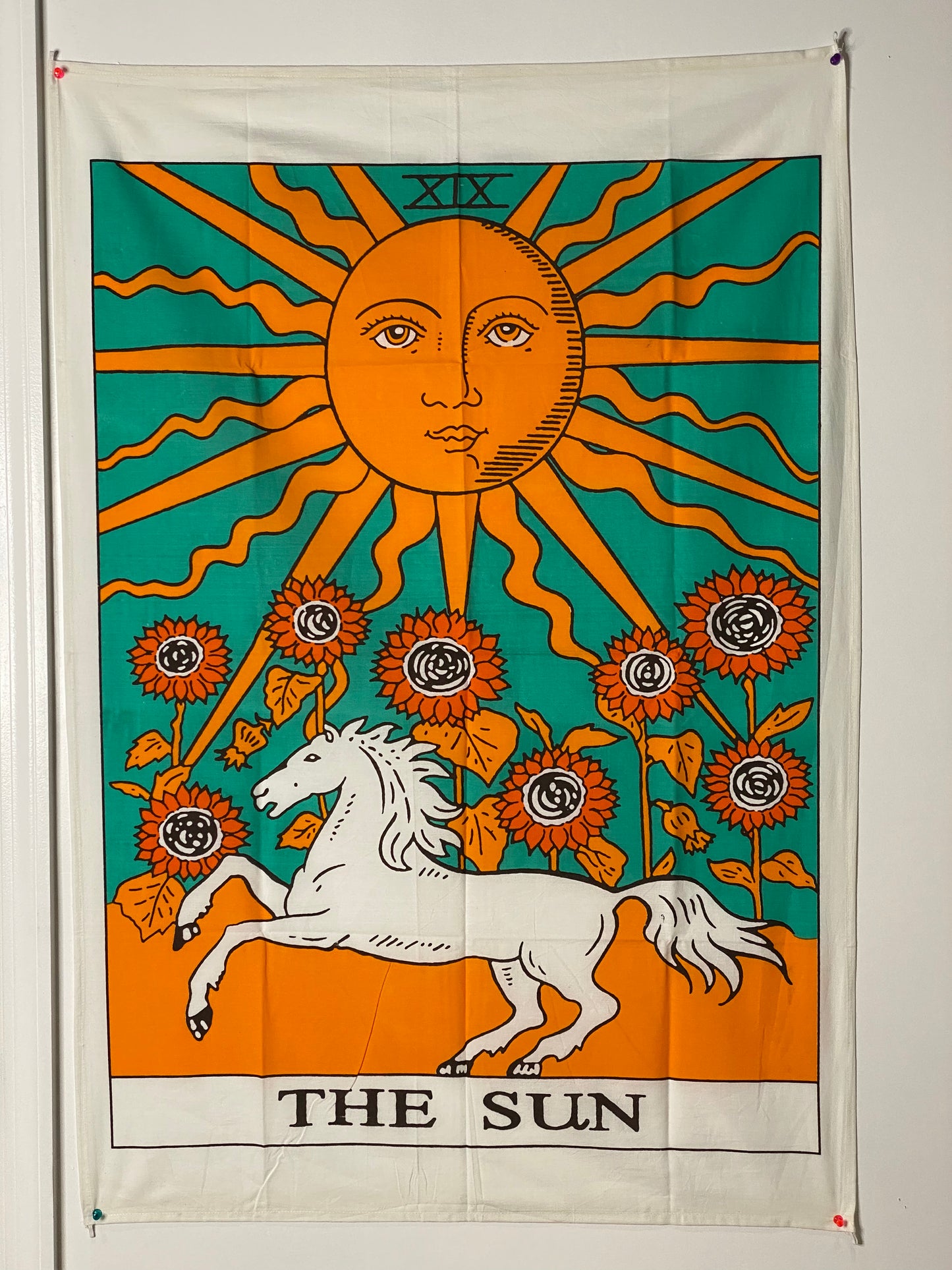 Rider Tarot Tapestry: The Sun