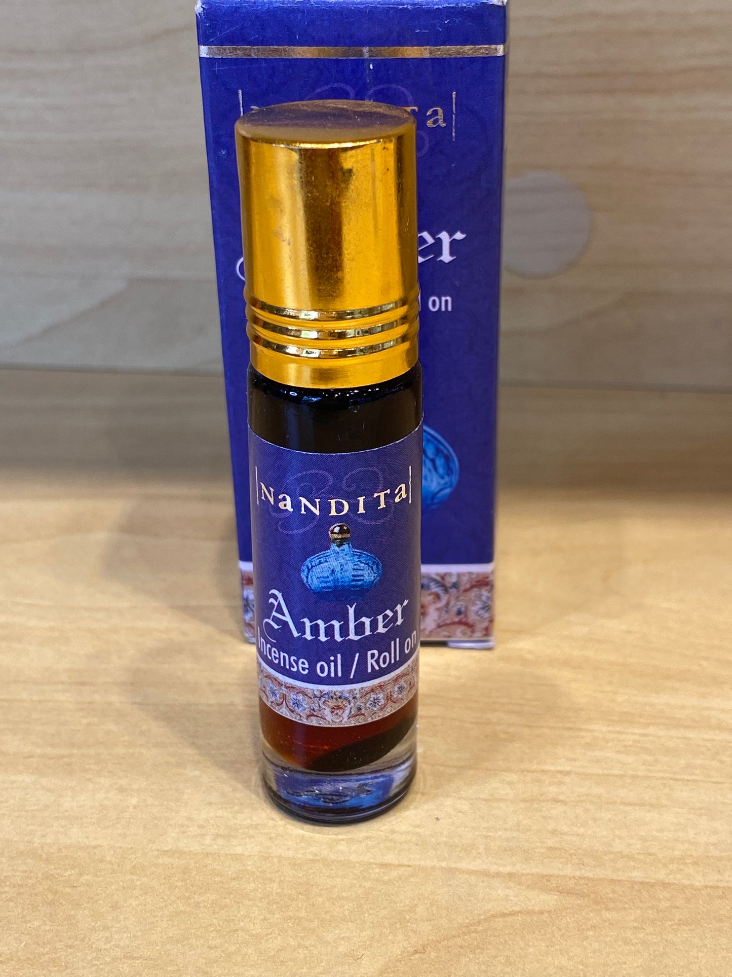 Nandita Amber Incense Oil Roll On