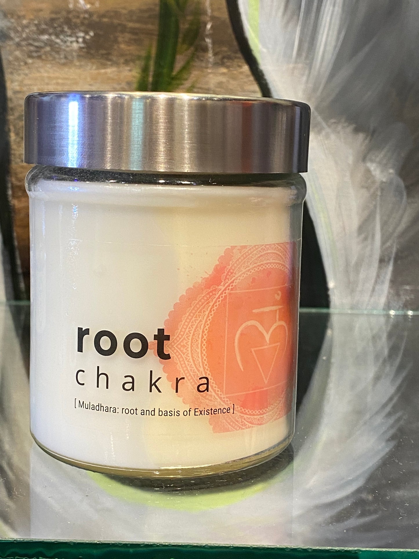 Nature's Artifacts Root Chakra Candle