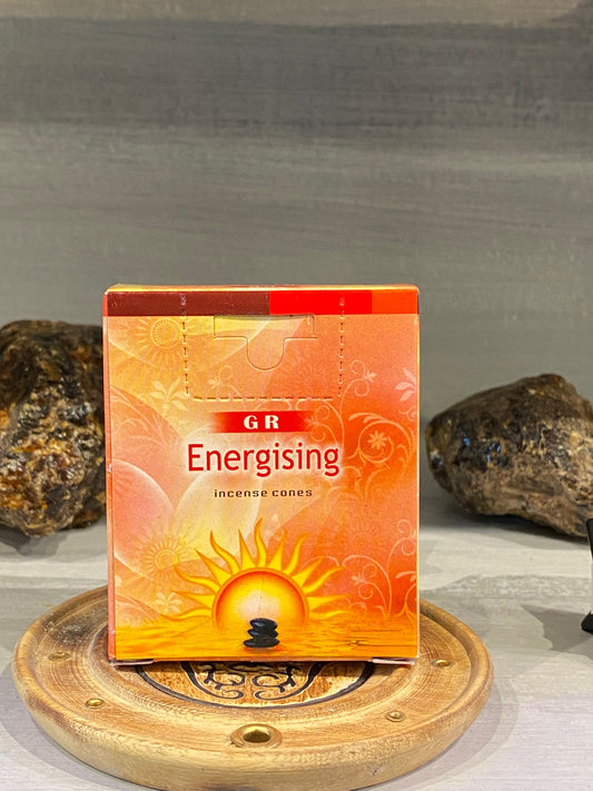 GR Energising  Incense 10 Count Cones