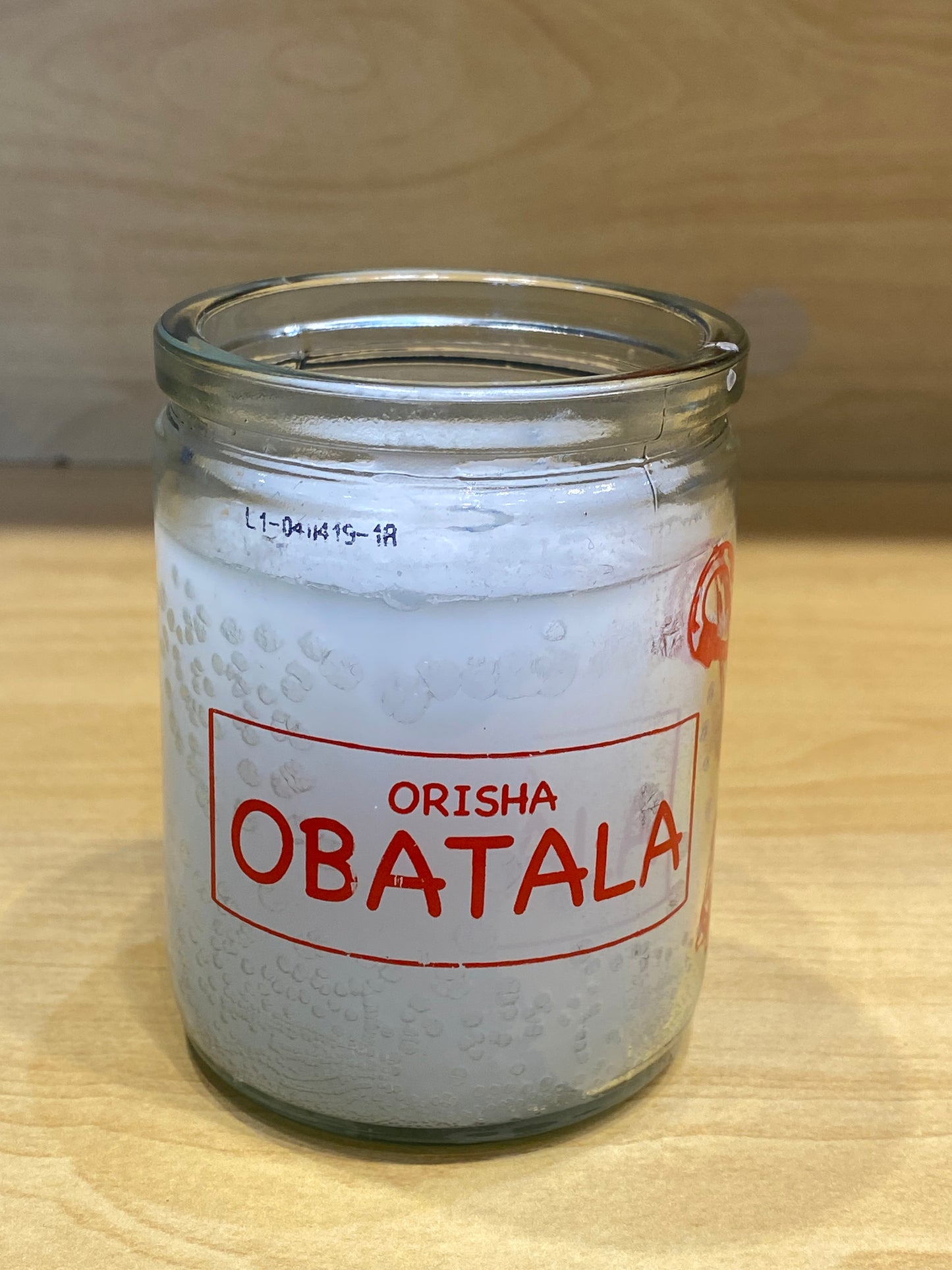 Orisha Obatala 50 Hour Candle