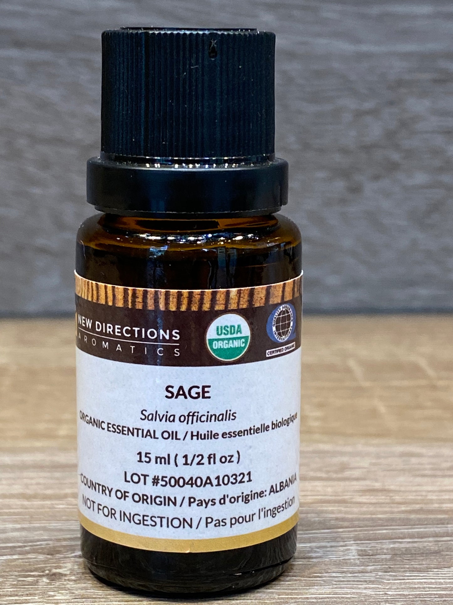 New Directions Aromatics Sage Oil