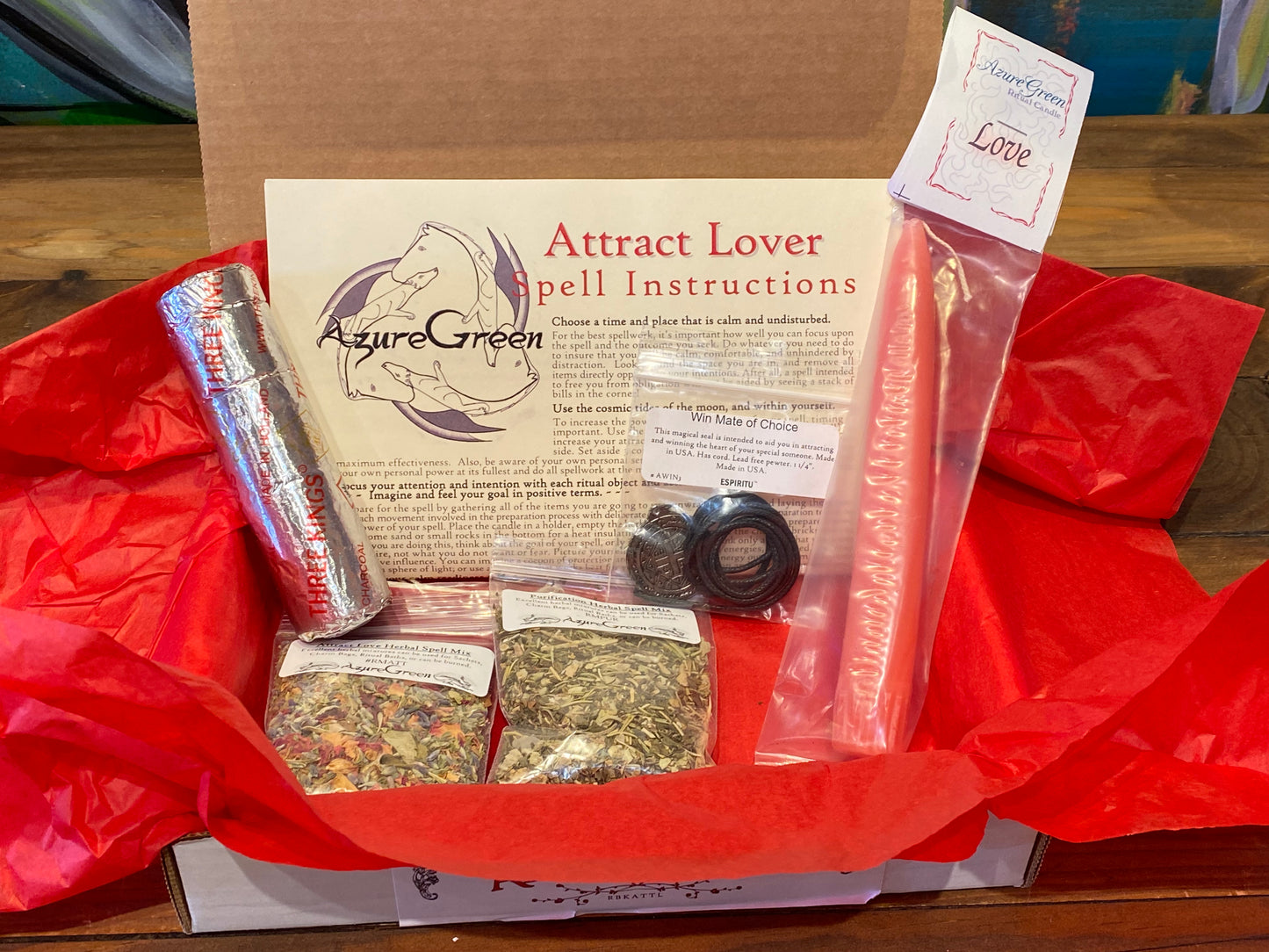 Attract Lover Ritual Spell Kit