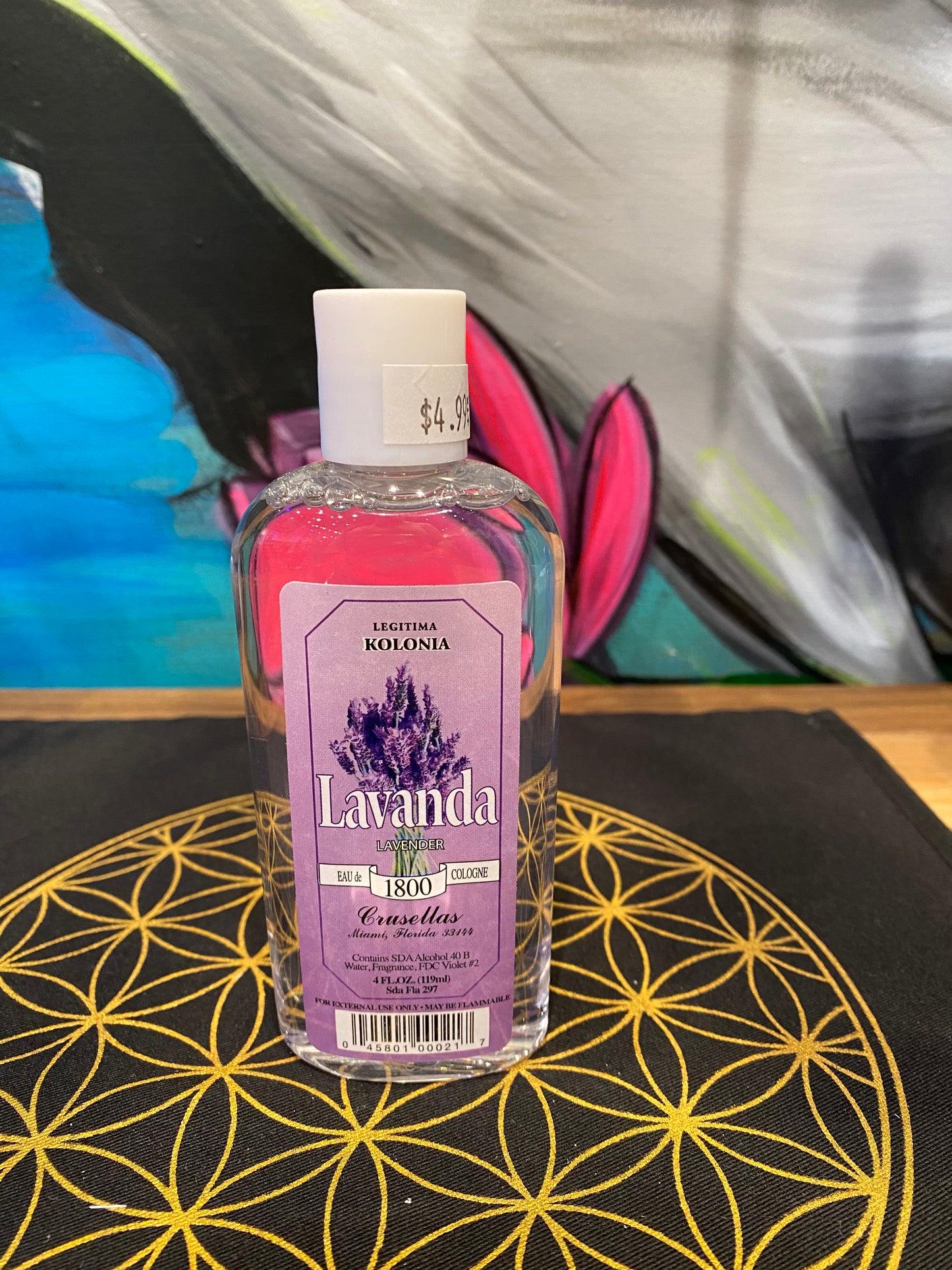 Lavender Cologne 4 fl.oz