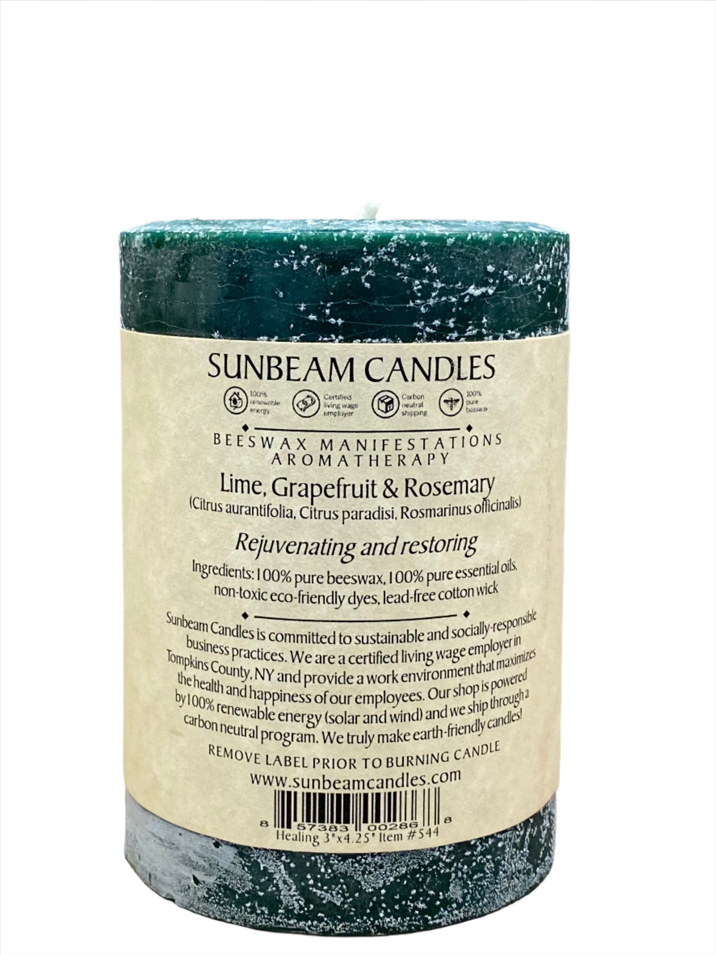 Sunbeam Candles Healing