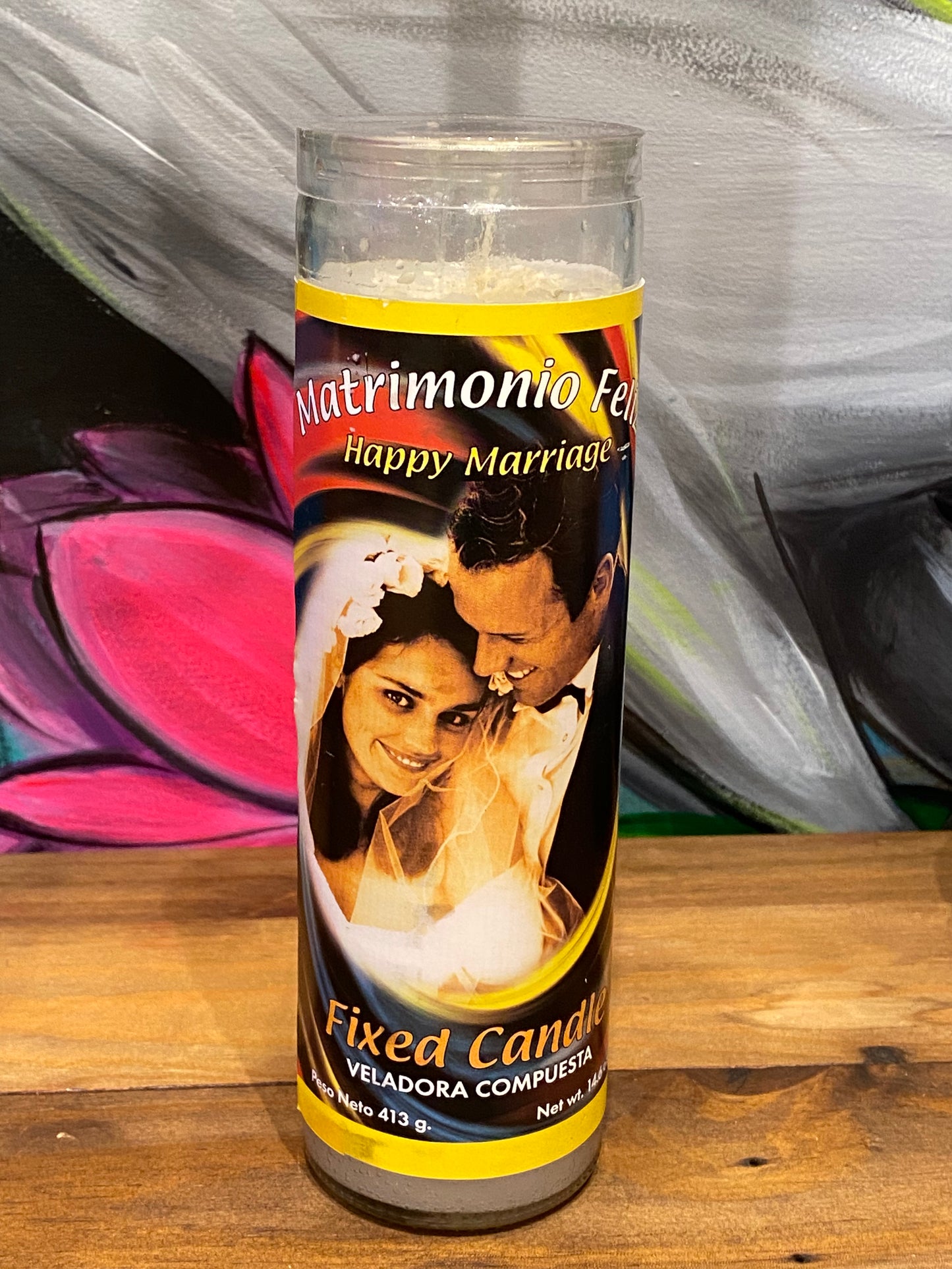 Happy Marriage Candle