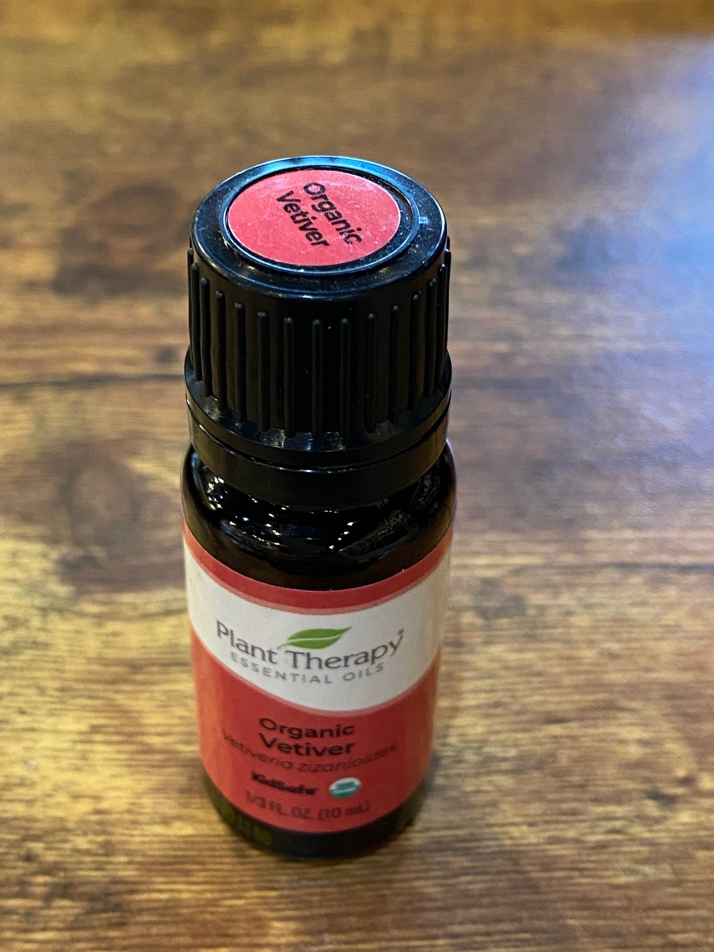 Plant Therapy Organic Vetiver Essential Oil 10 Ml