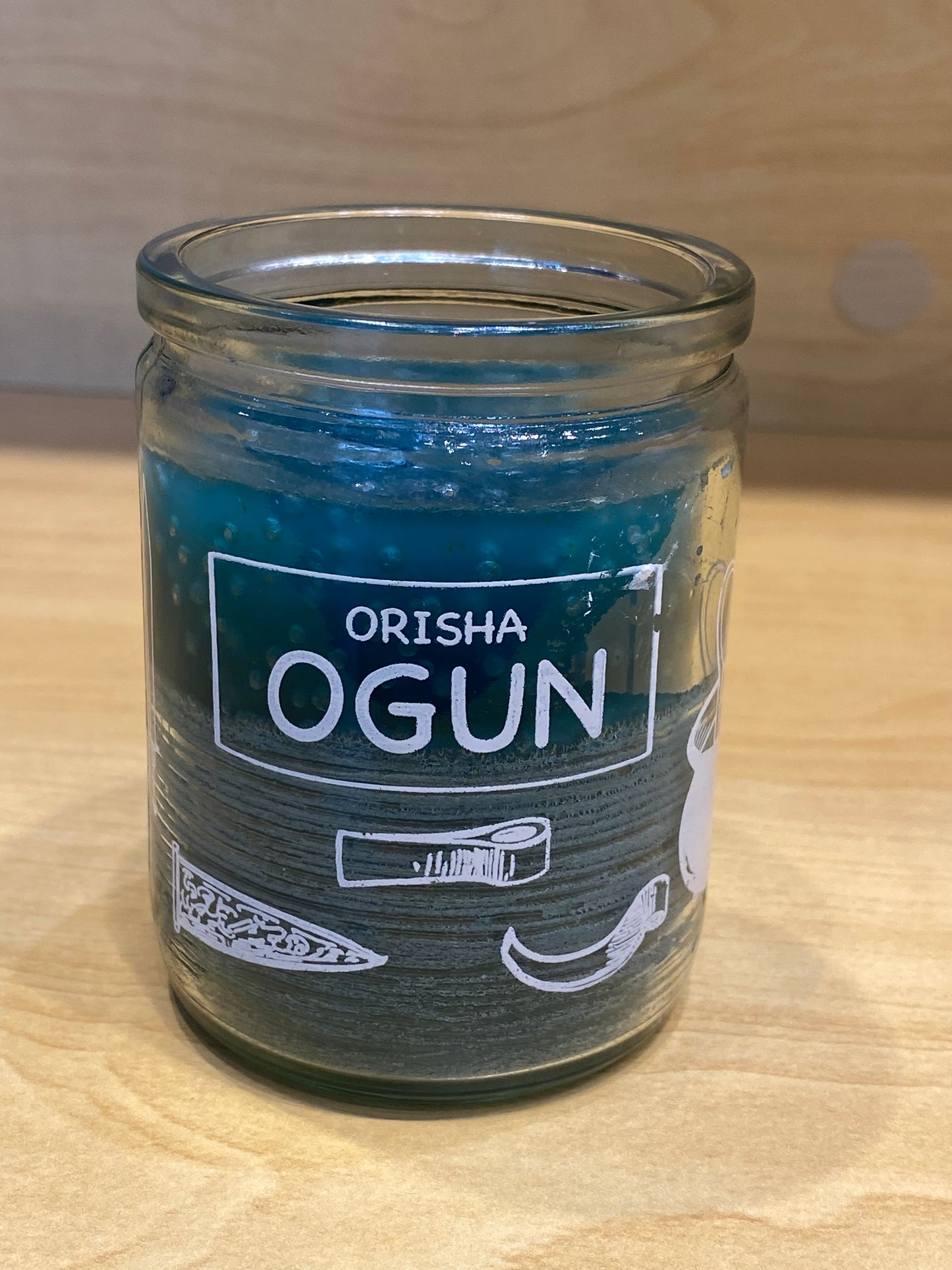 Orisha Ogun 50 Hour Candle