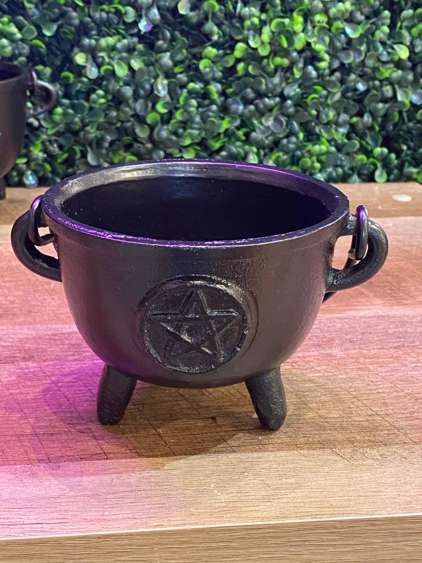 Pentacle Cast Iron Cauldron