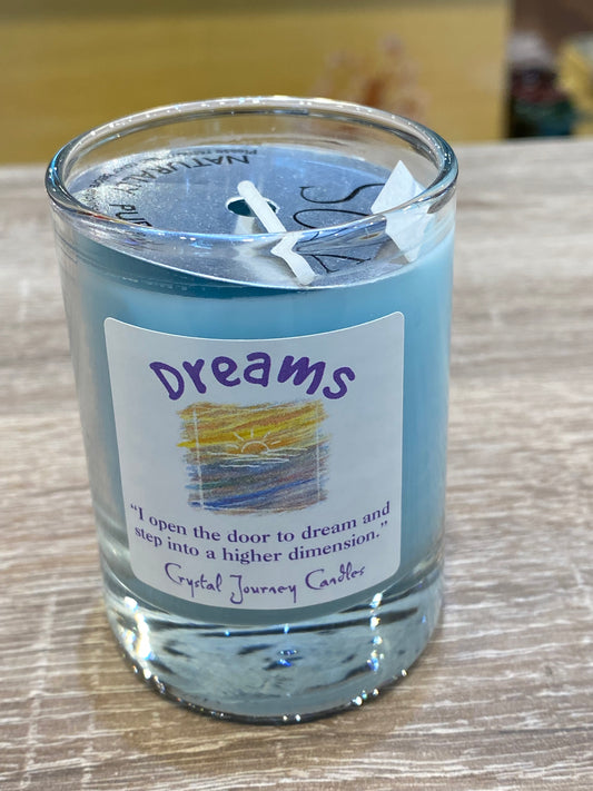 Crystal Journey Soy Votive Candles Dreams