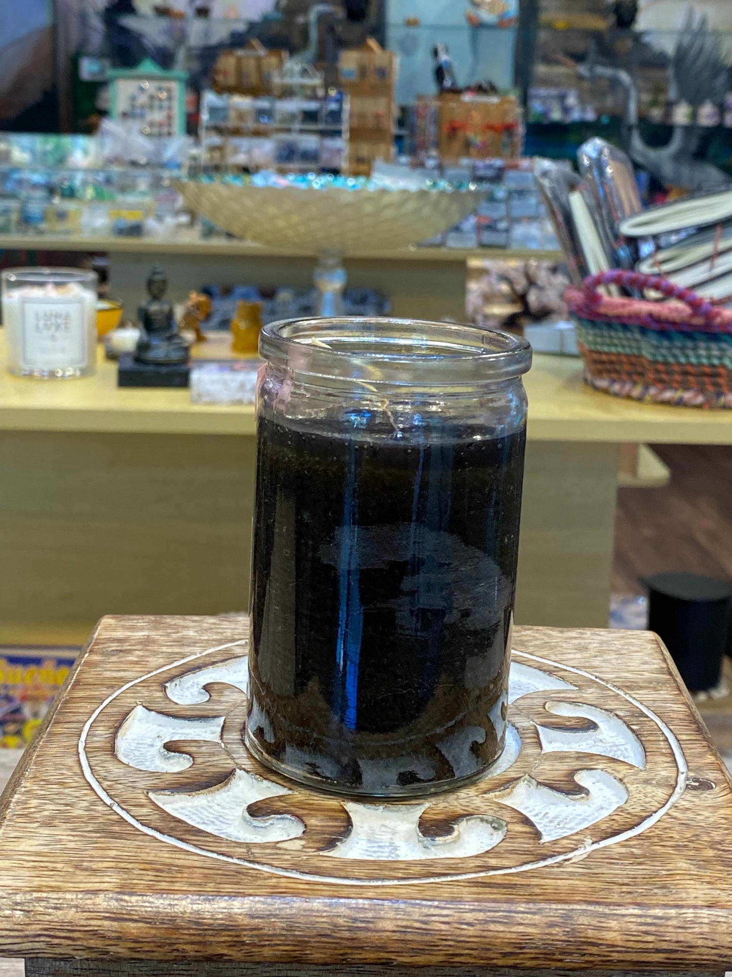 Prayer Black 50 Hour Candle