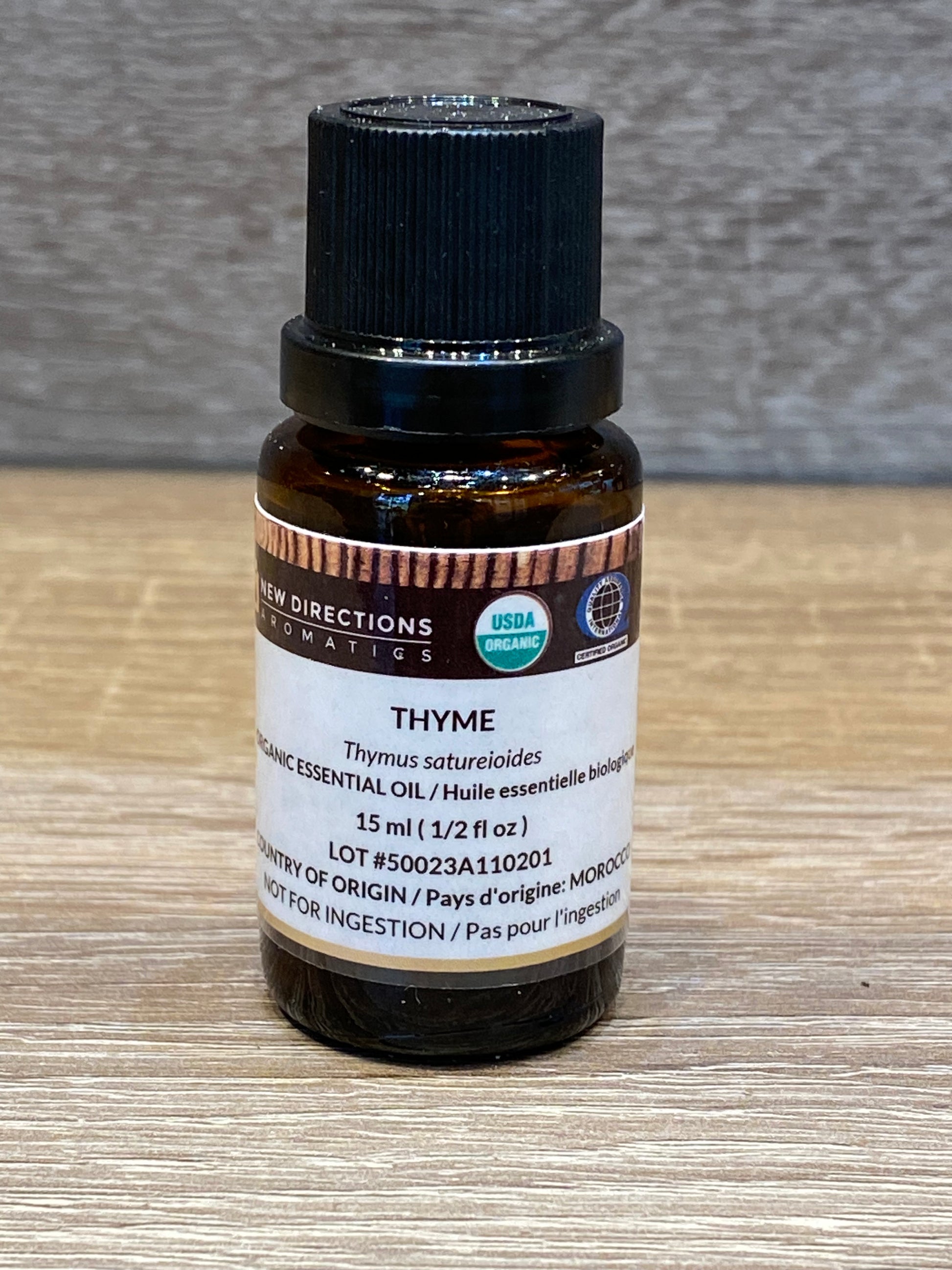 New Directions Aromatics Thyme Oil