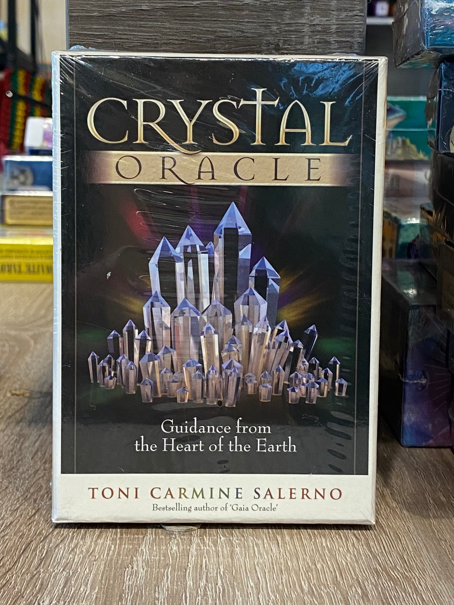 Crystal oracle deck & book by Toni Carmine Salerno