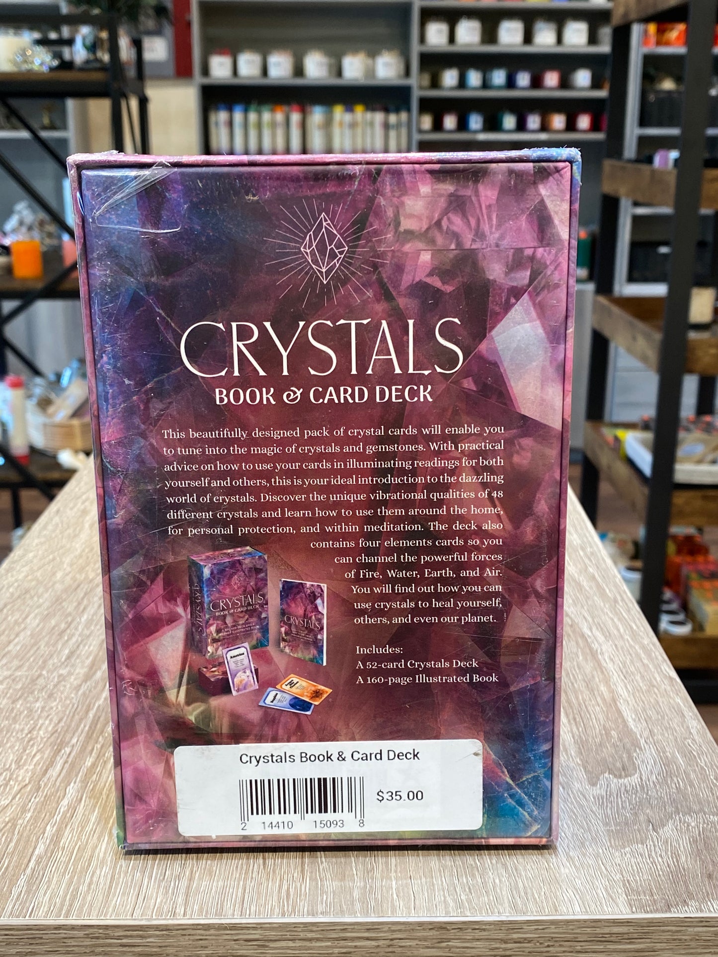 Crystals Book & Card Deck