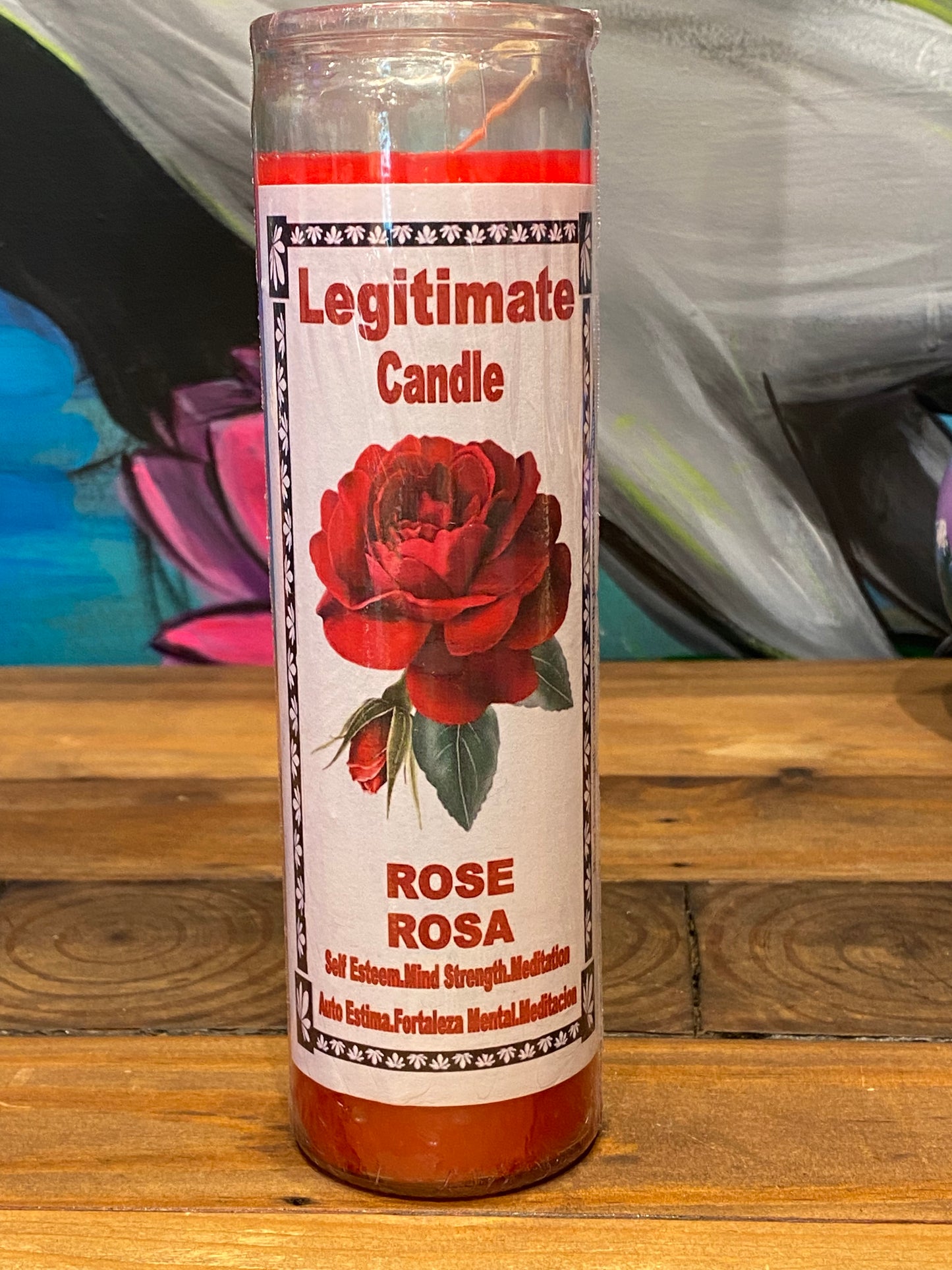 Legitimate Rose Rosa Candle