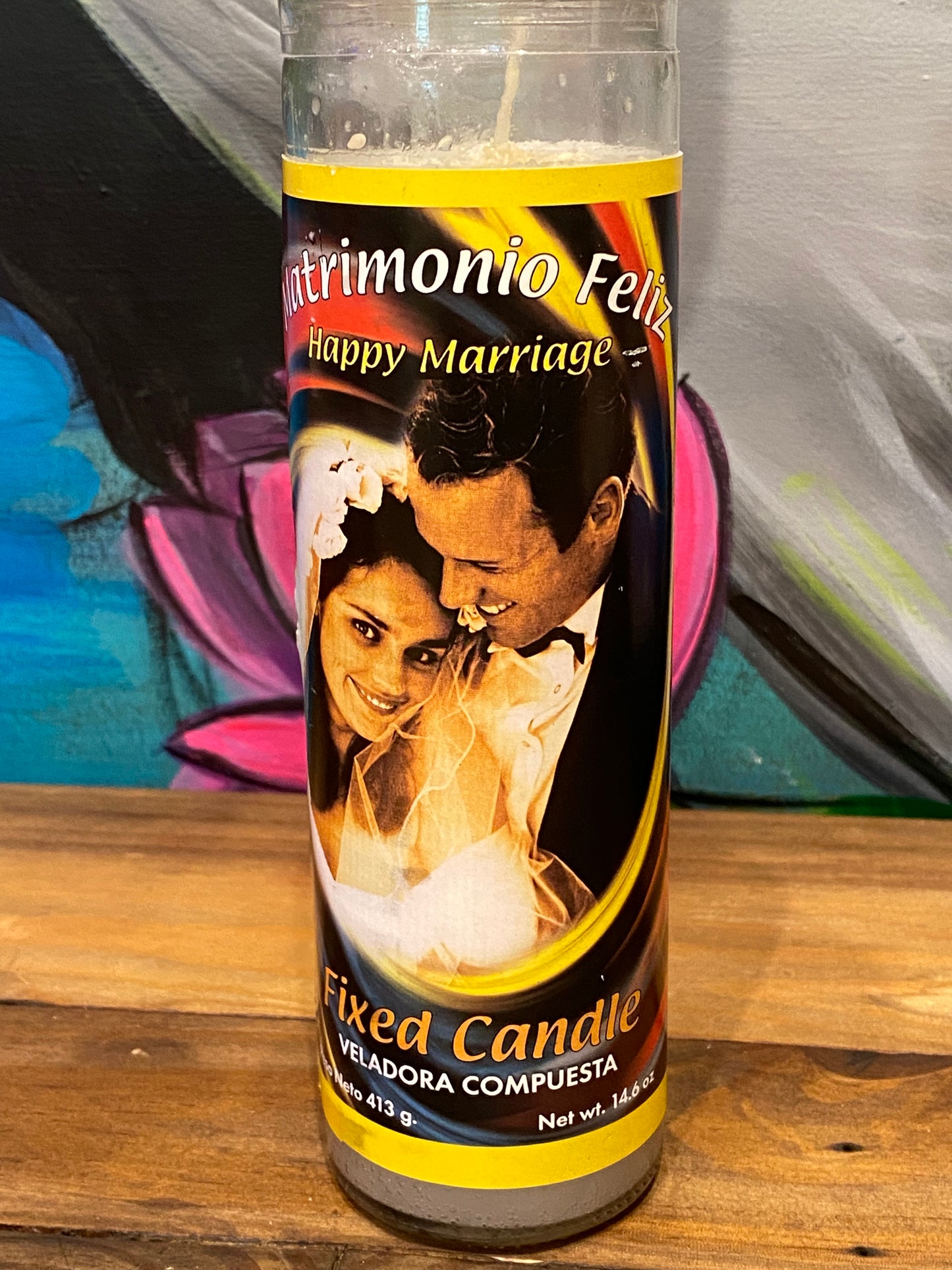 Happy Marriage Candle