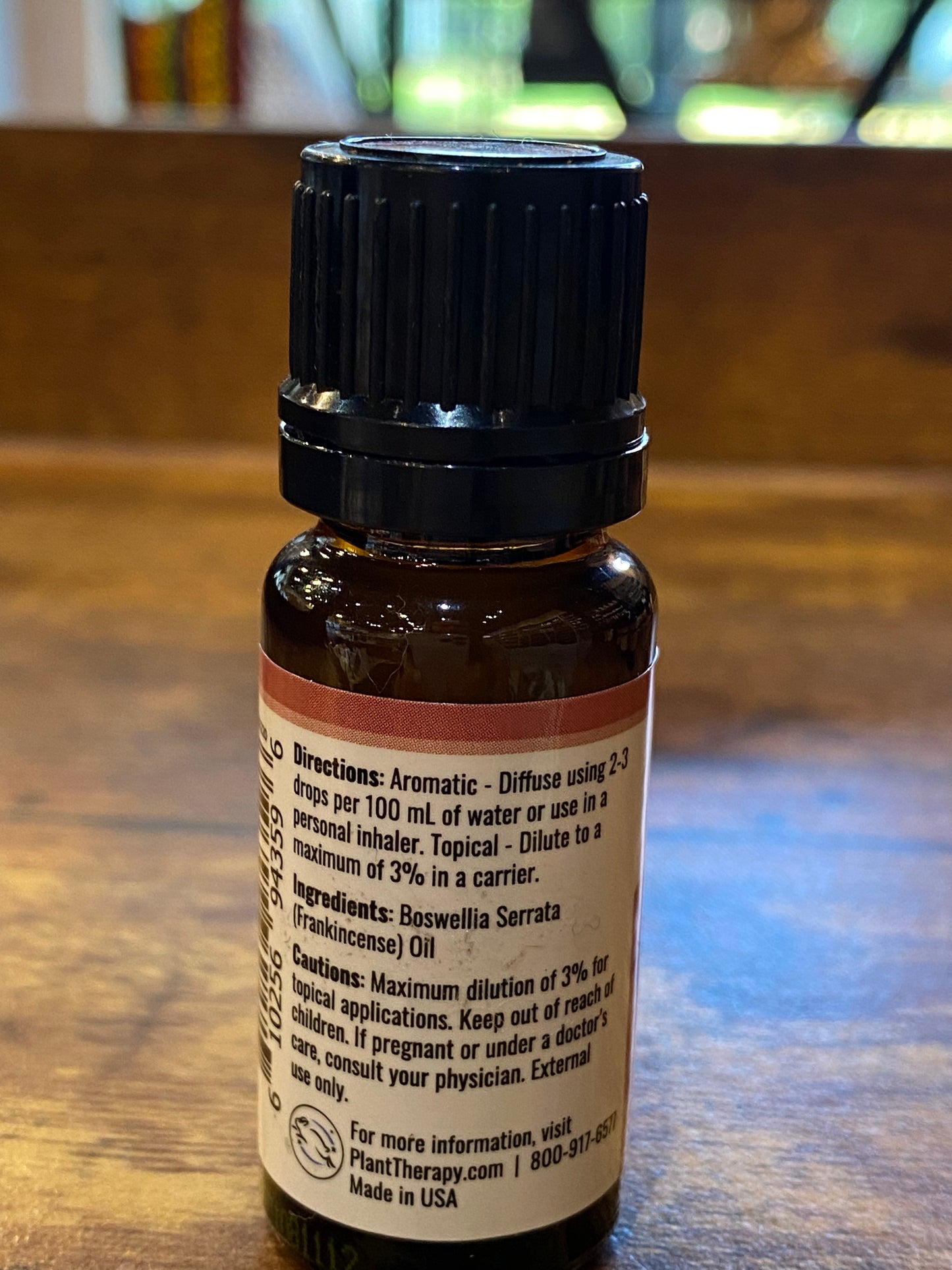 Plant Therapy Organic Frankincense Serrata Essential Oil 10 Ml