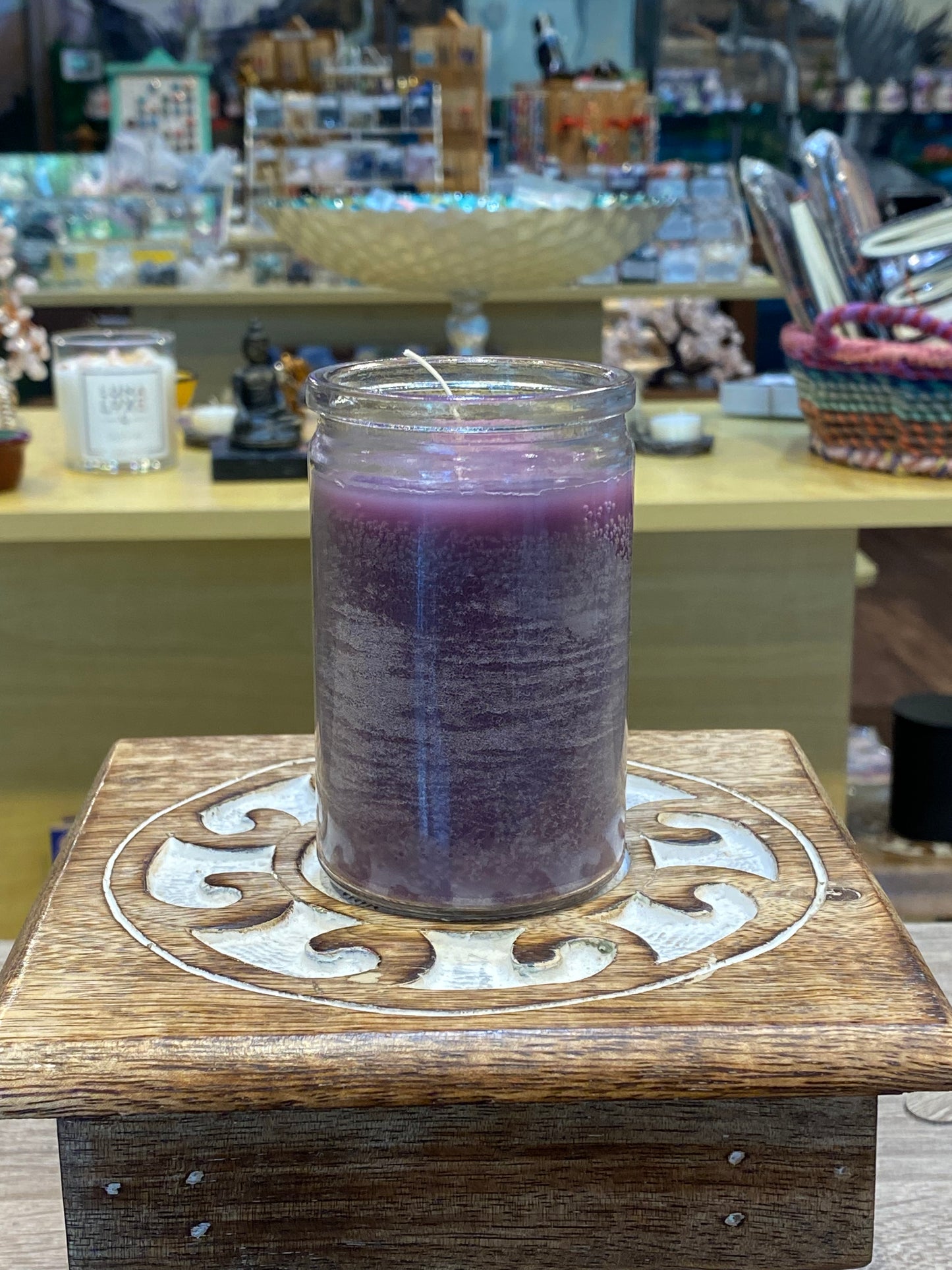 Prayer Purple 50 Hour Candle