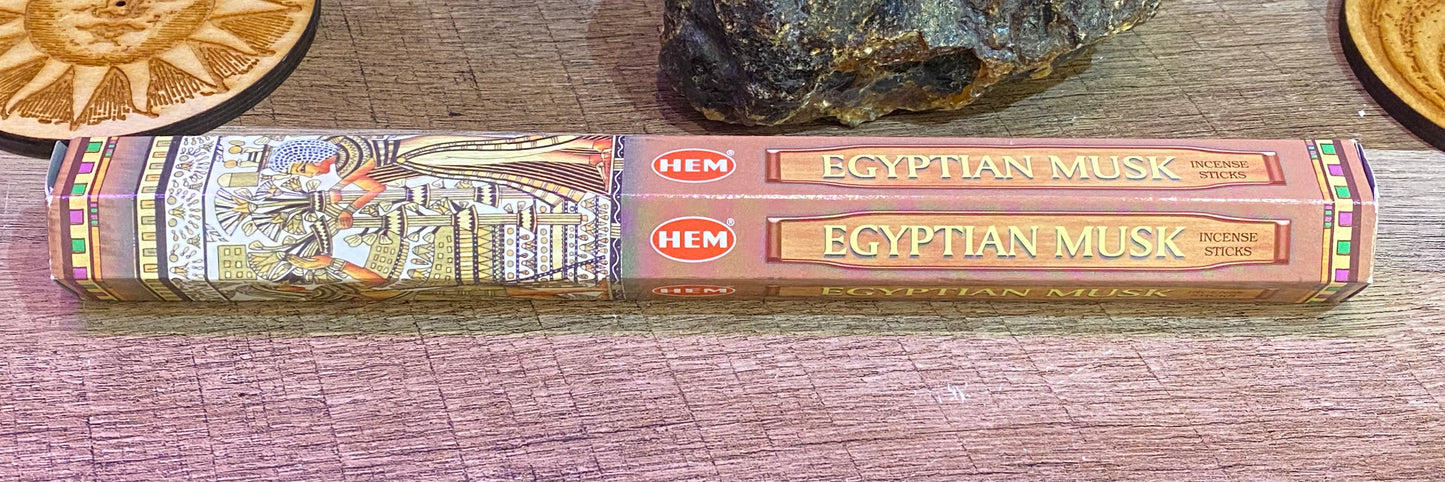 HEM Egyptian Musk Incense Sticks