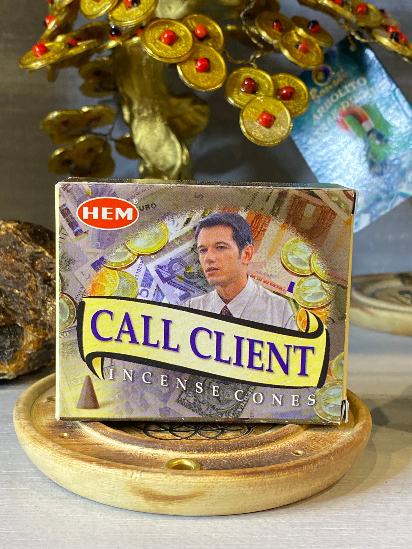 HEM Call Client Incense Cones