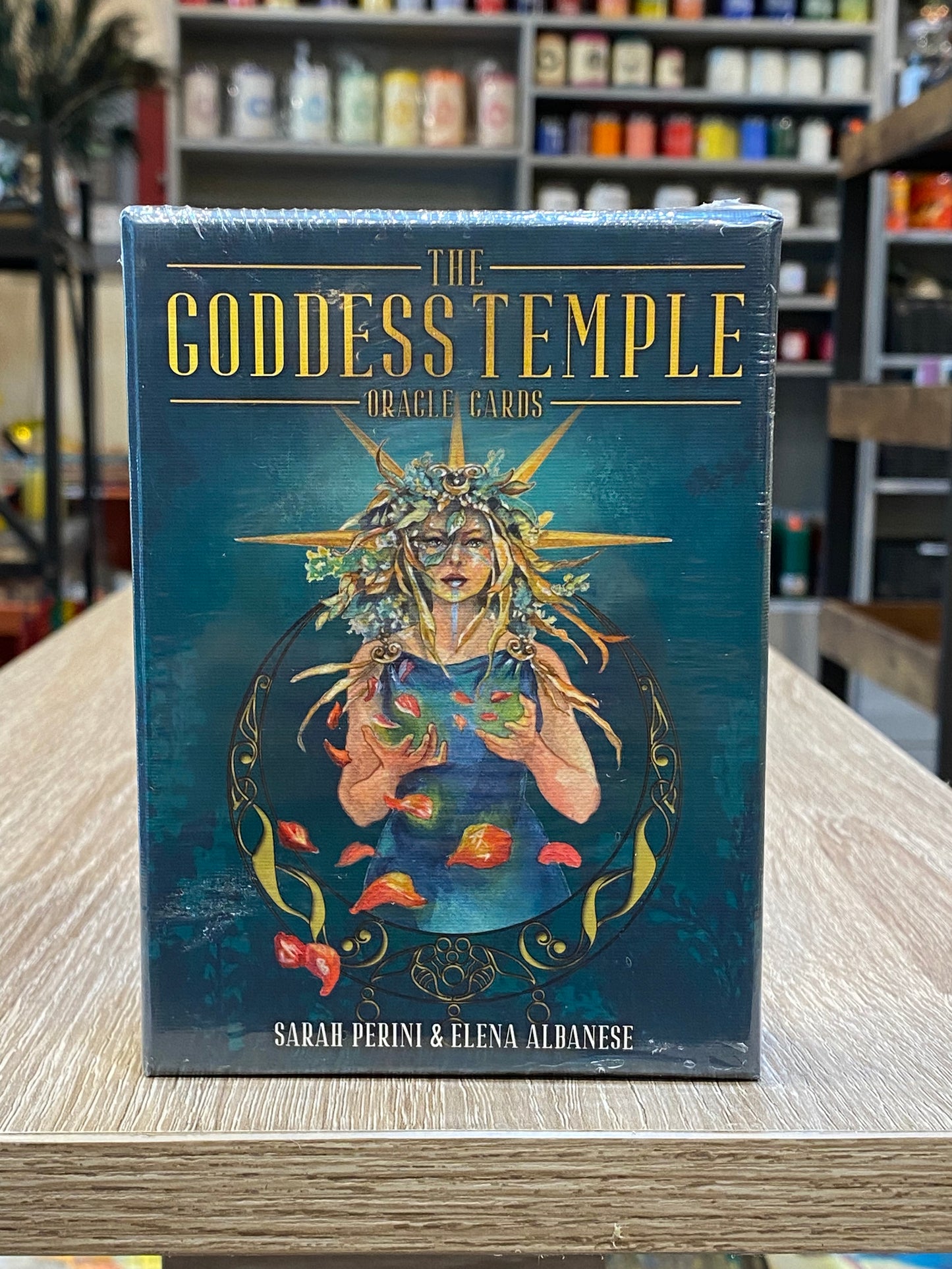 The Goddess Temple Oracle Cards by Sarah Perini, Elena Albanese