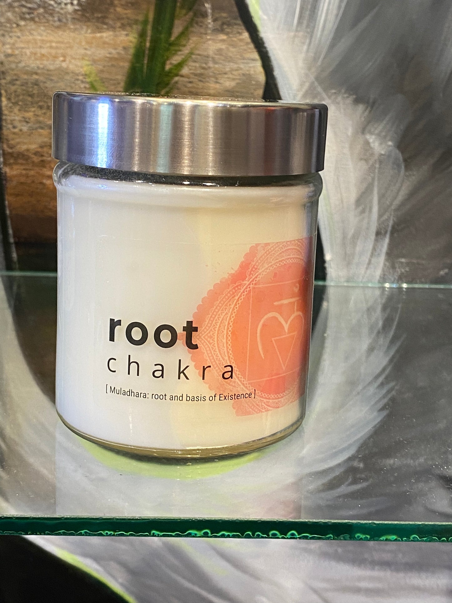 Nature's Artifacts Root Chakra Candle