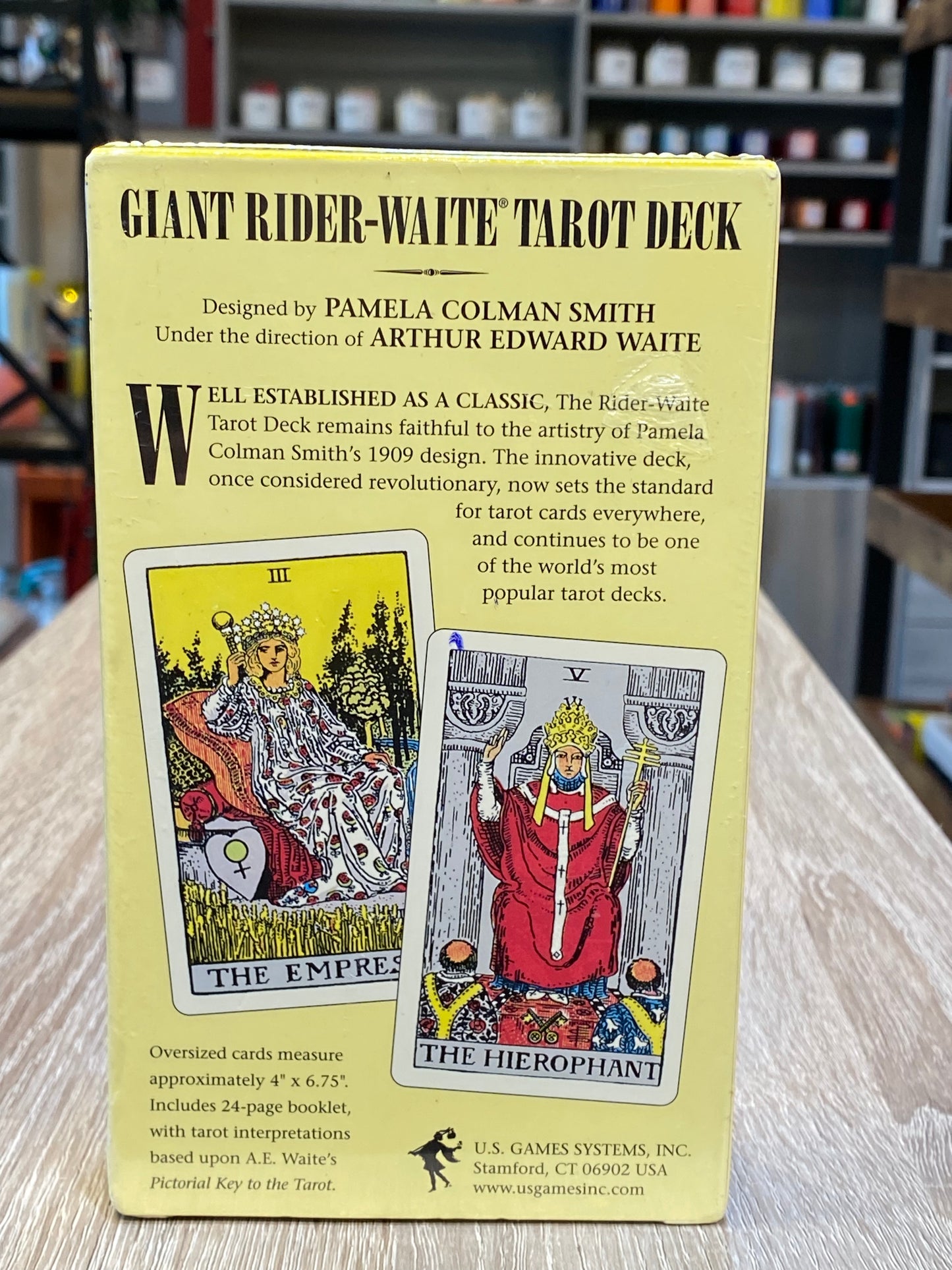 Giant Rider-Waite Tarot by Pamela Colman Smith