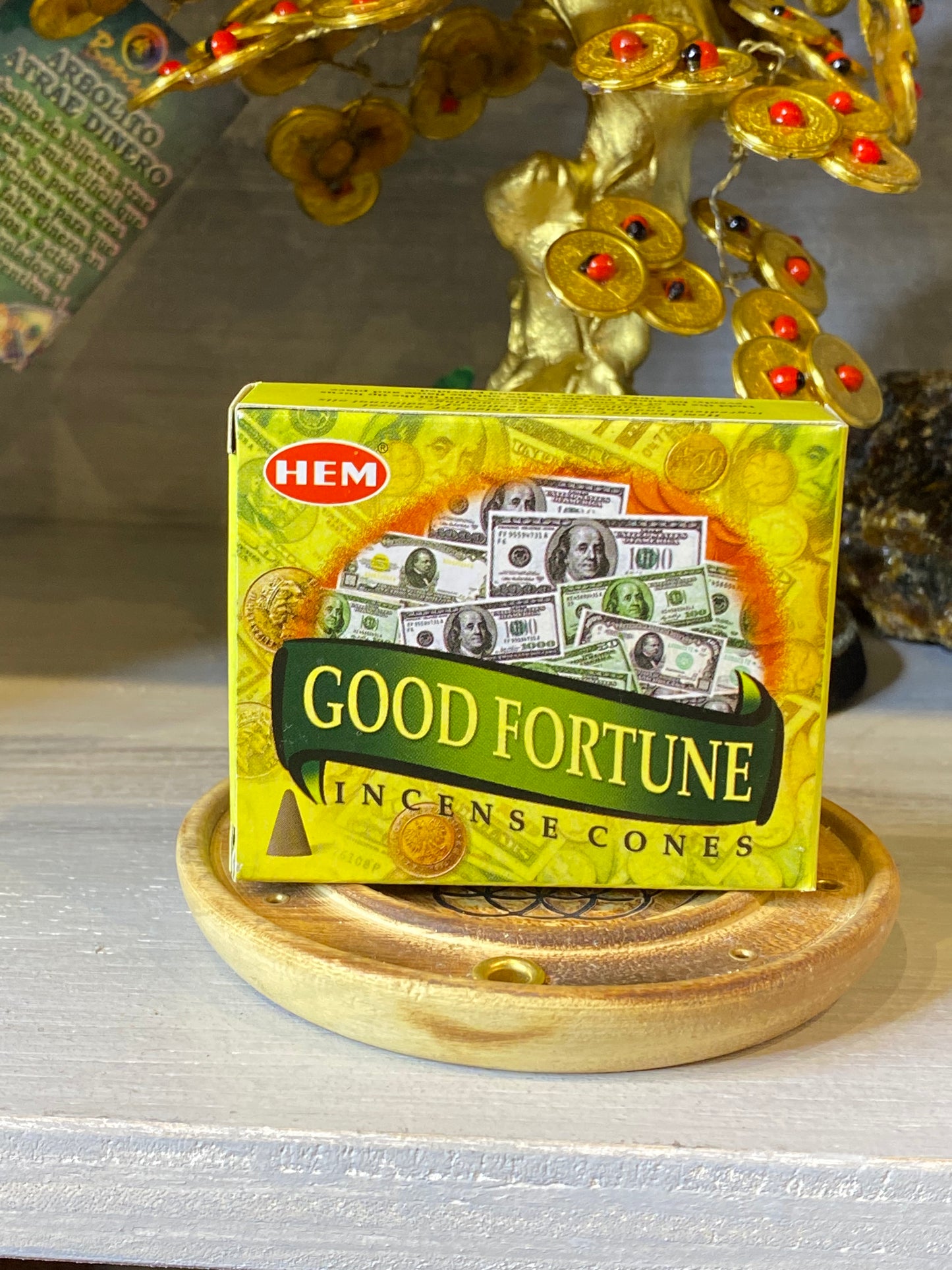 HEM Good Fortune Incense Cones 10 Cones Each