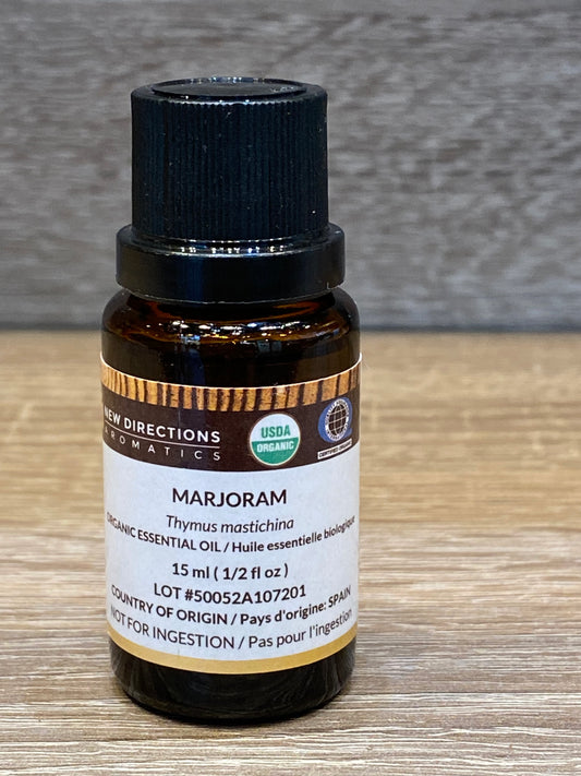 New Directions Aromatics Marjoram Oil