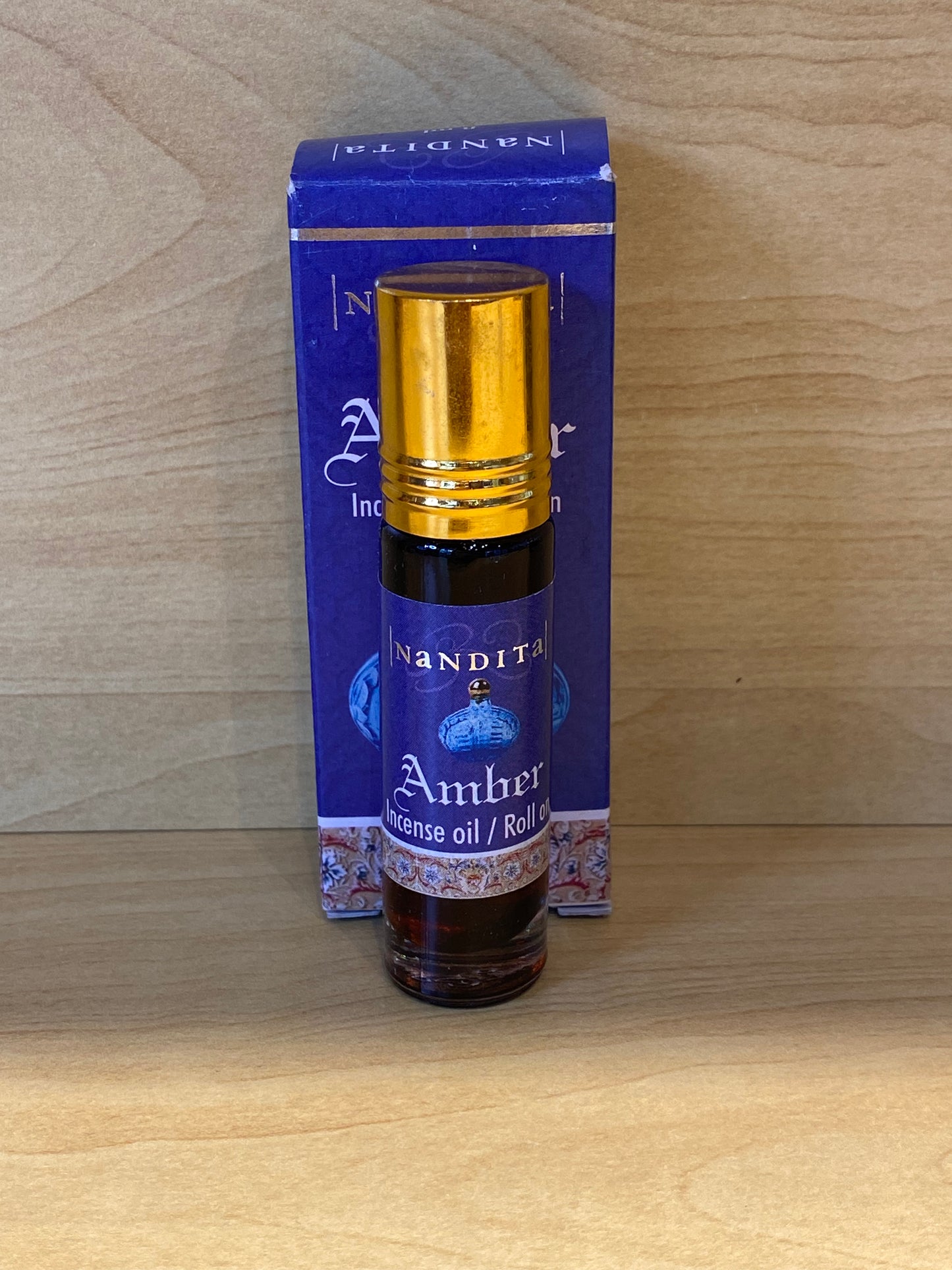 Nandita Amber Incense Oil Roll On