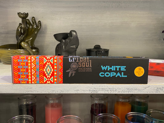 Tribal Soul  White Copal-Premium Incense Sticks