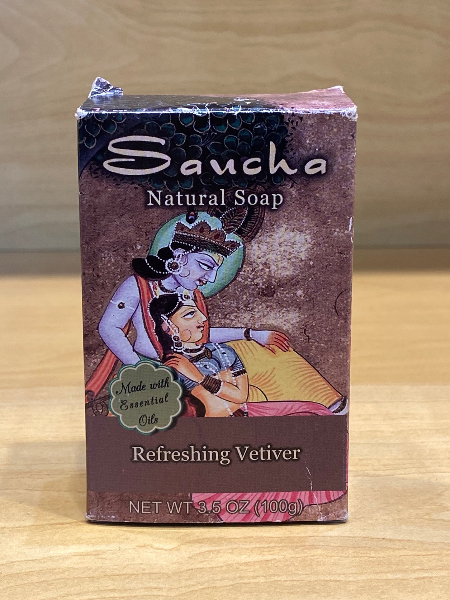 Vetiver Soap Bar Saucha Natural Soap