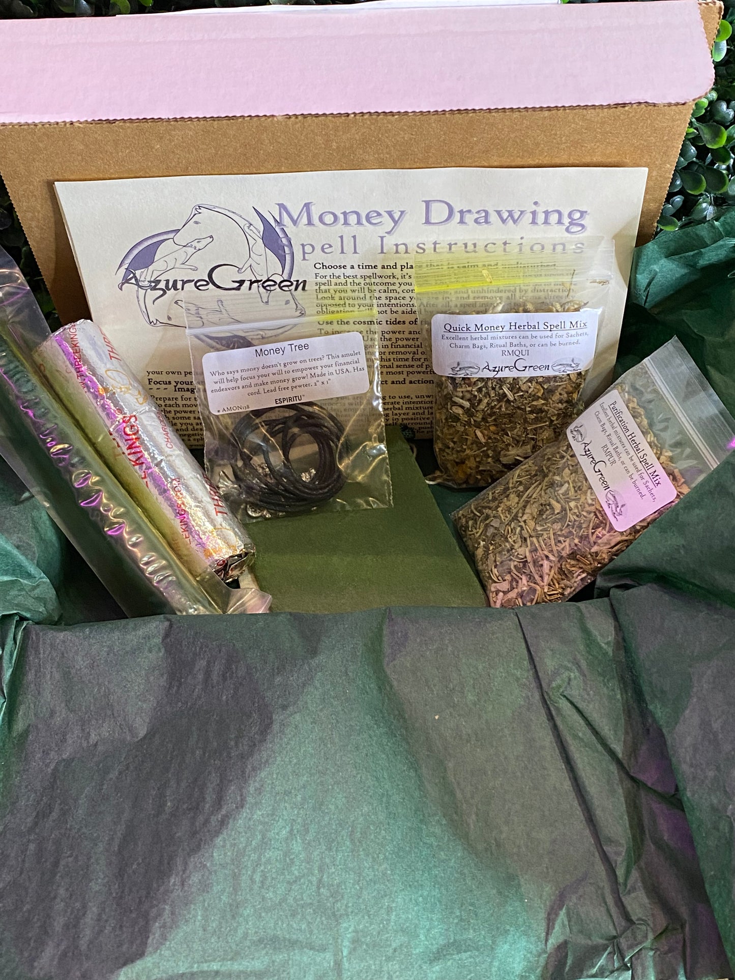 Money Drawing Ritual Spell Kit