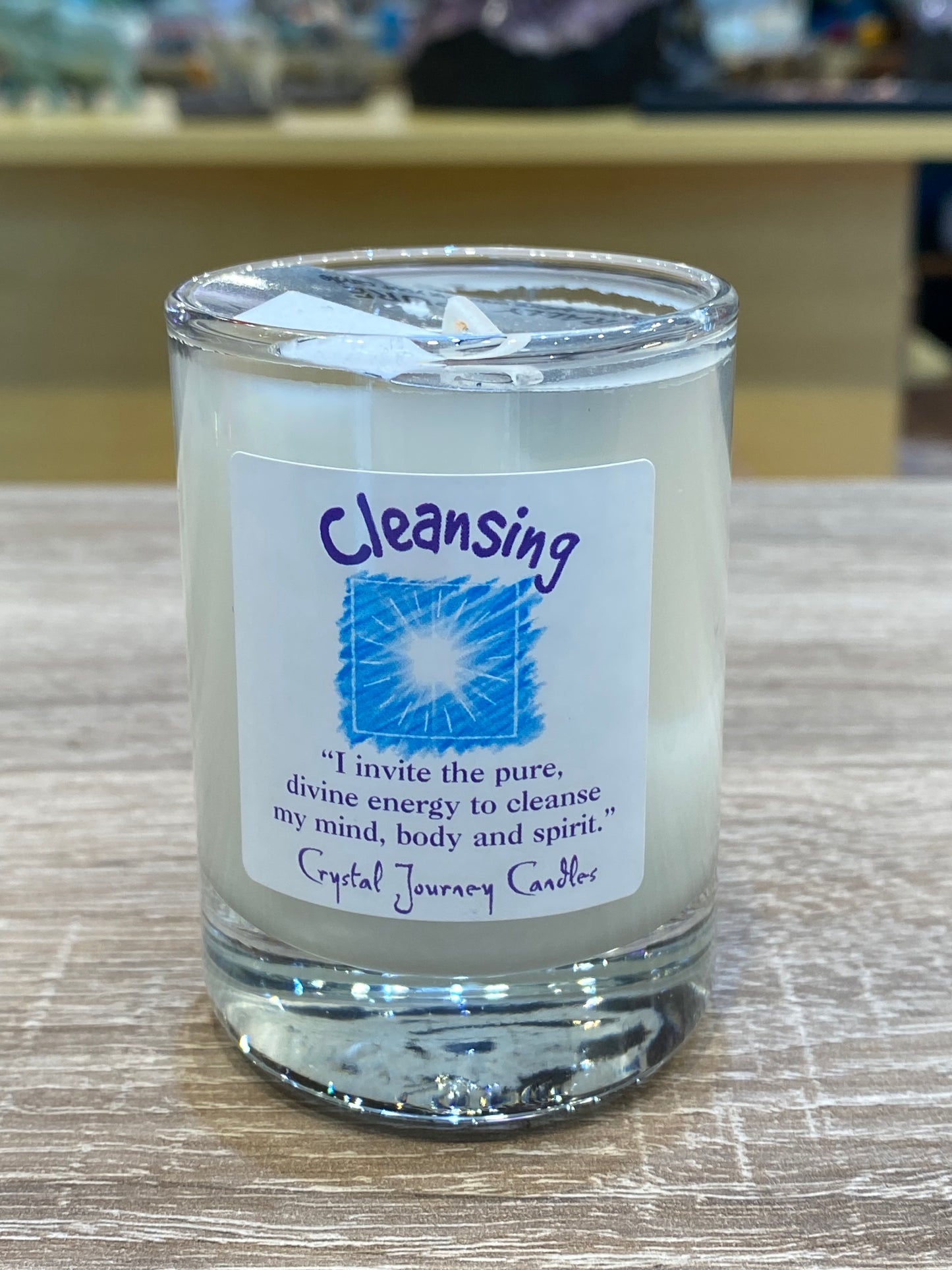 Crystal Journey Soy Votive Candles Cleansing