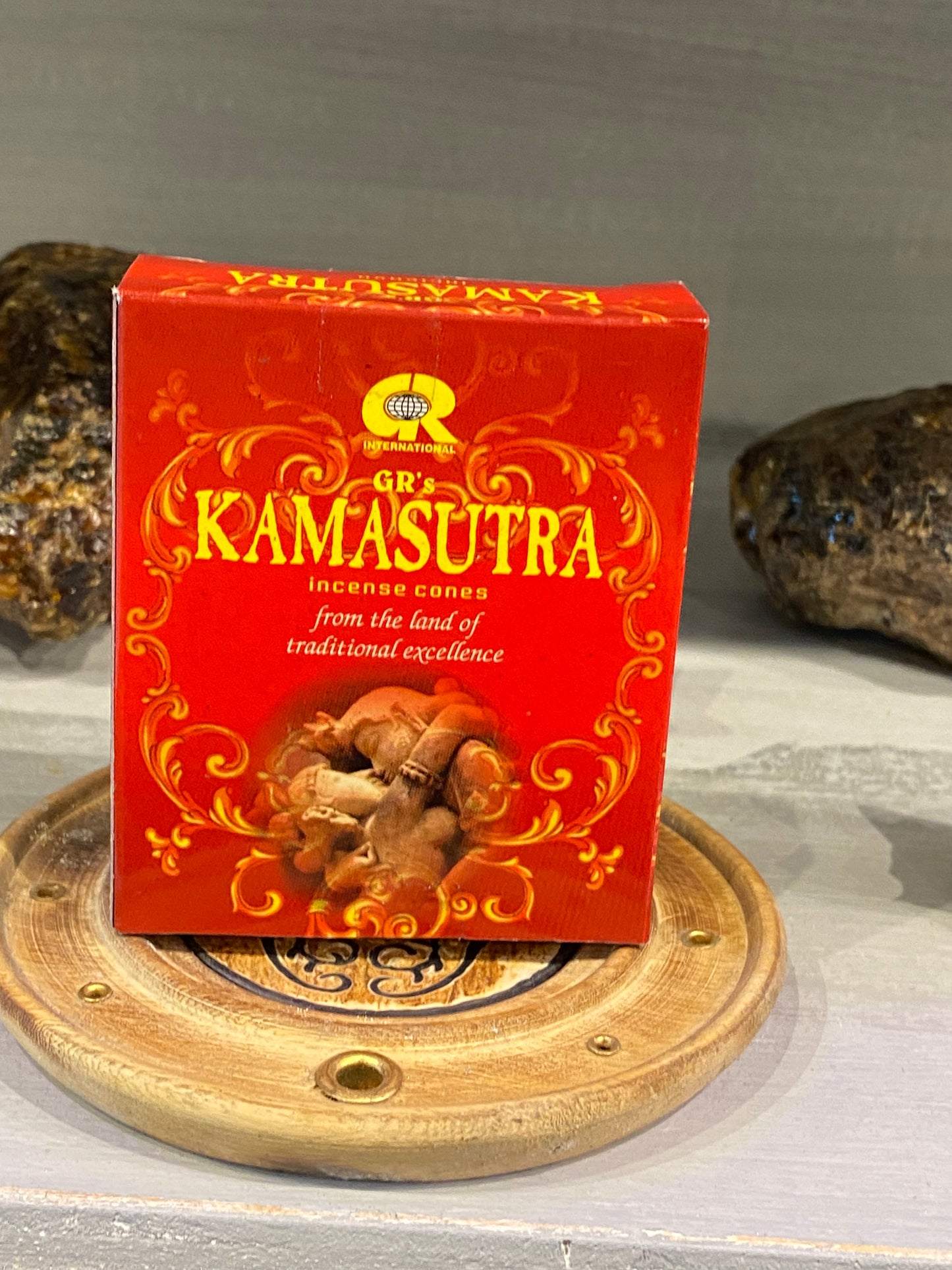 GR'S Kamasutra Incense 10 count Cones