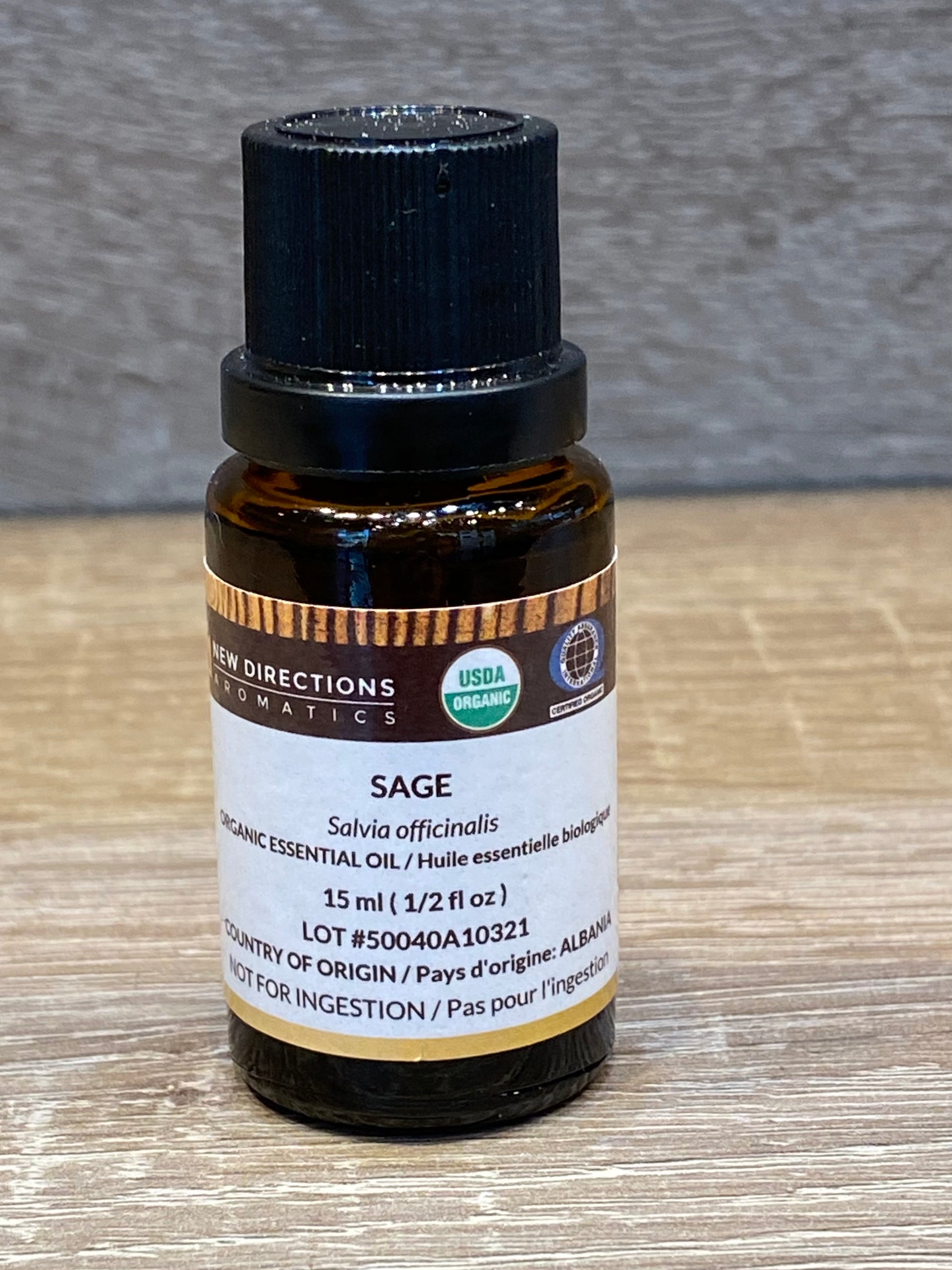 New Directions Aromatics Sage Oil