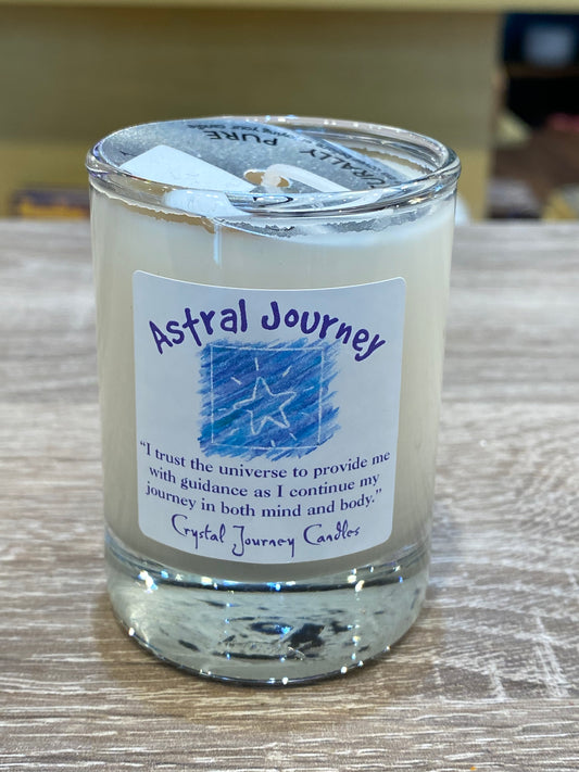 Crystal Journey Soy Votive Candle Astral Journal