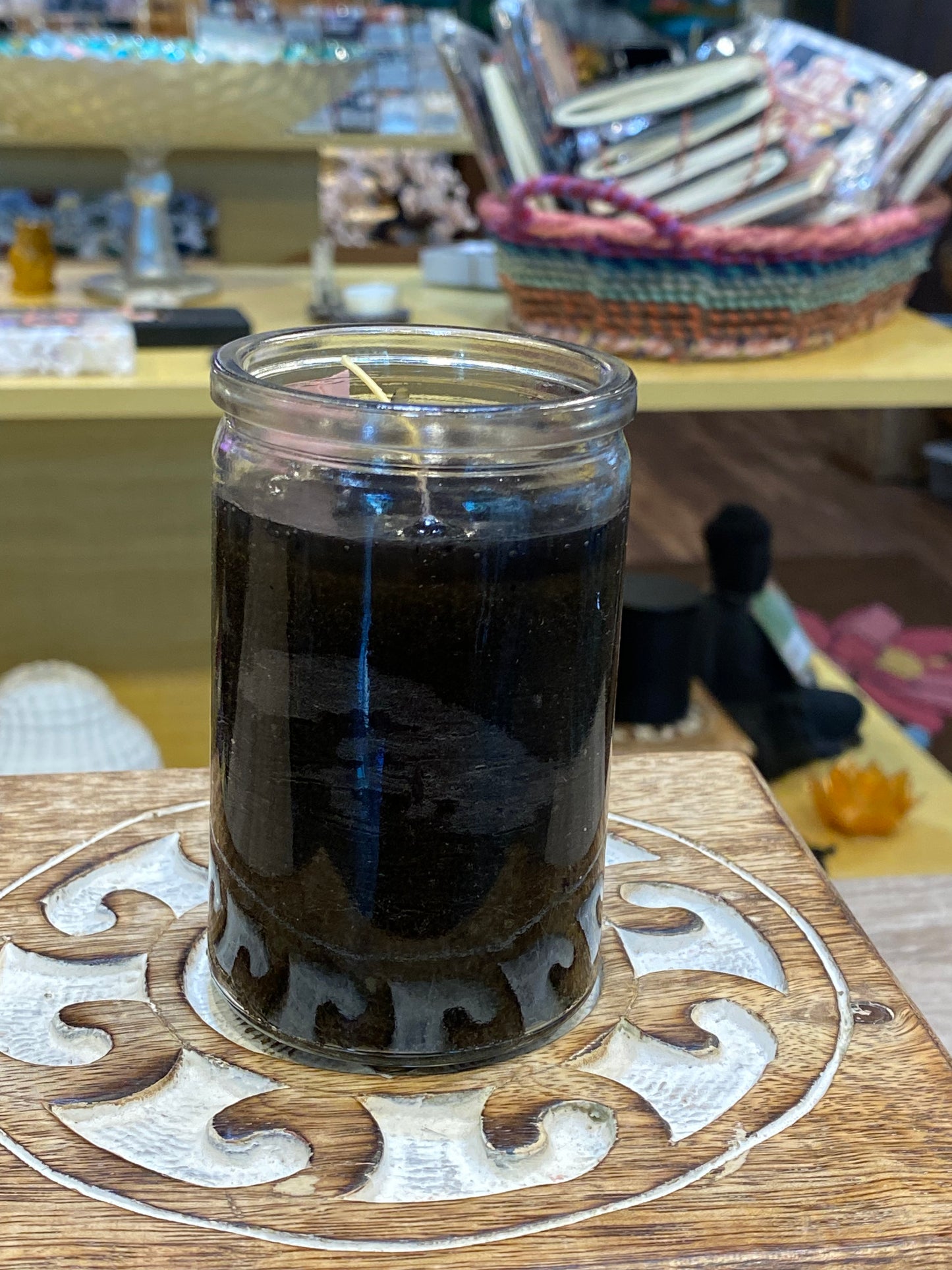 Prayer Black 50 Hour Candle