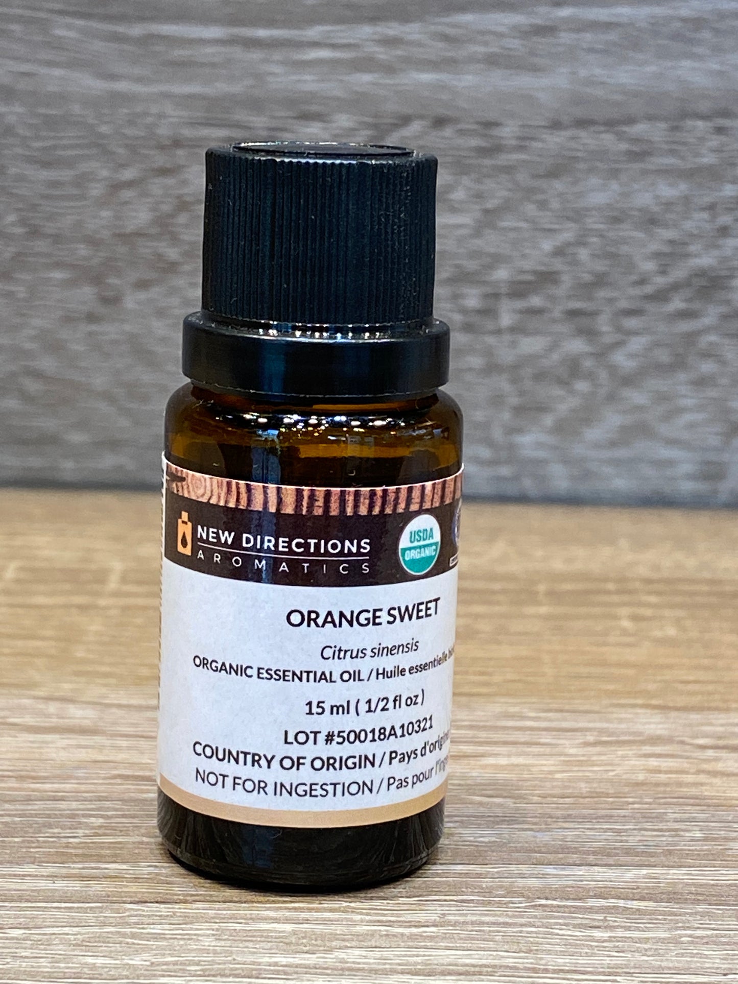 New Directions Aromatics Sweet Orange Oil